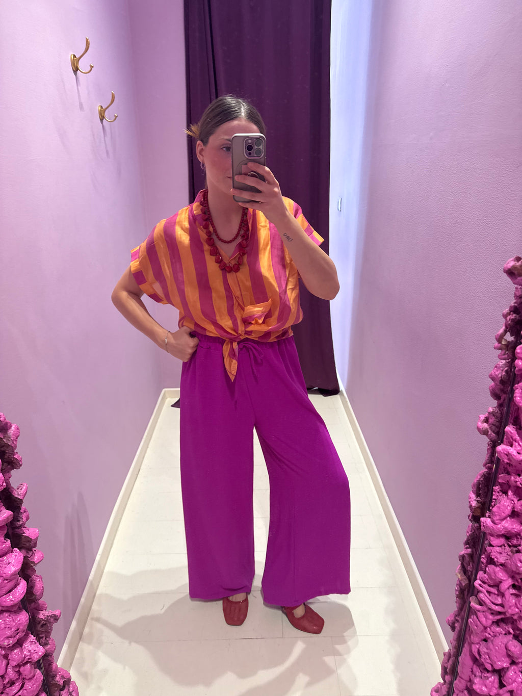 Pantalone Milos Fucsia