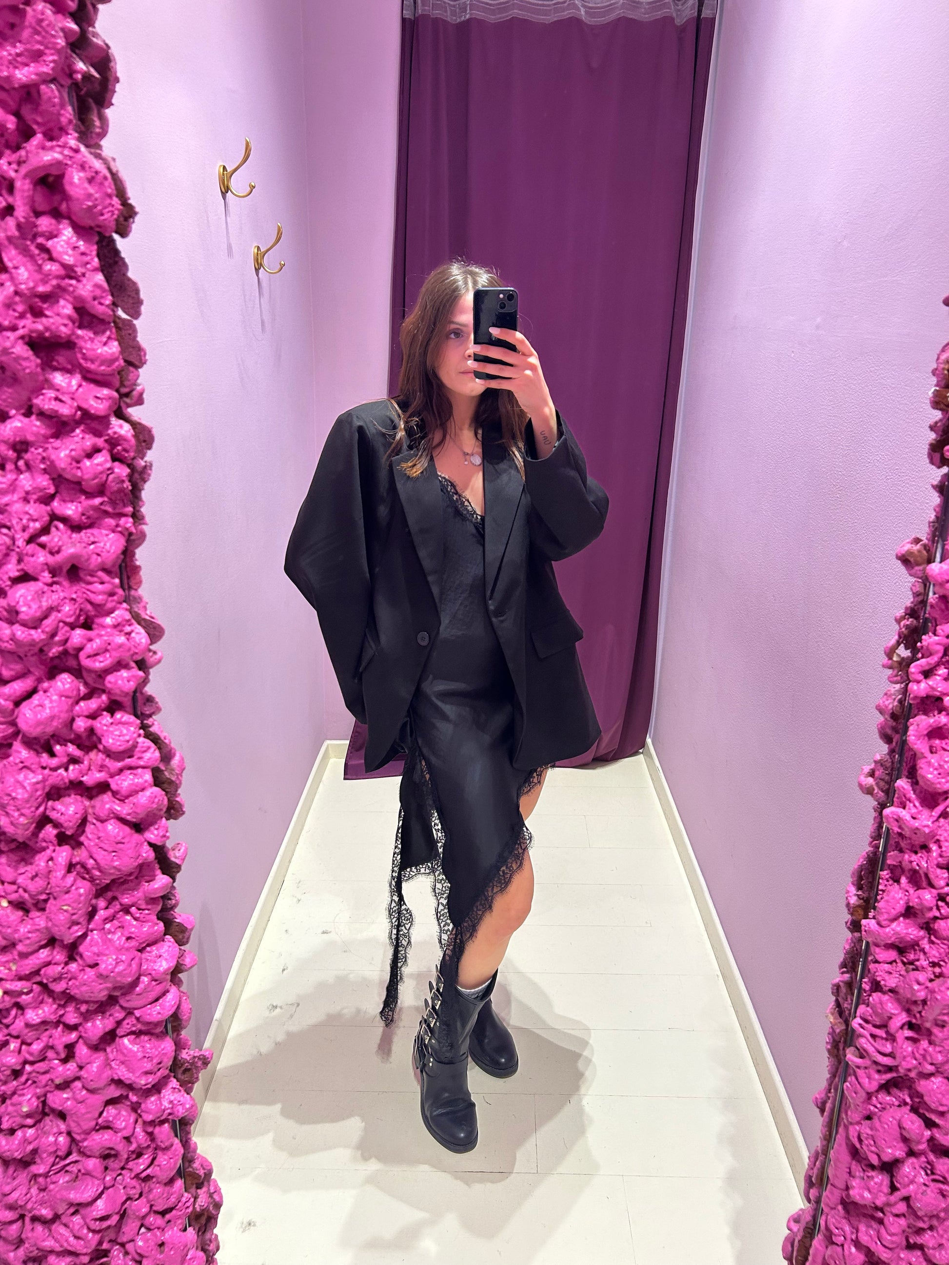 Sottoveste Agata Nera