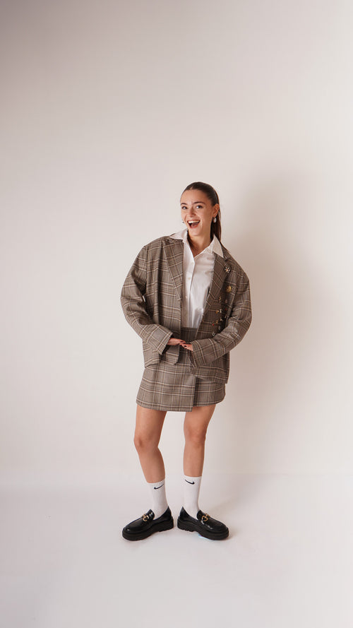 Blazer Greige Charms