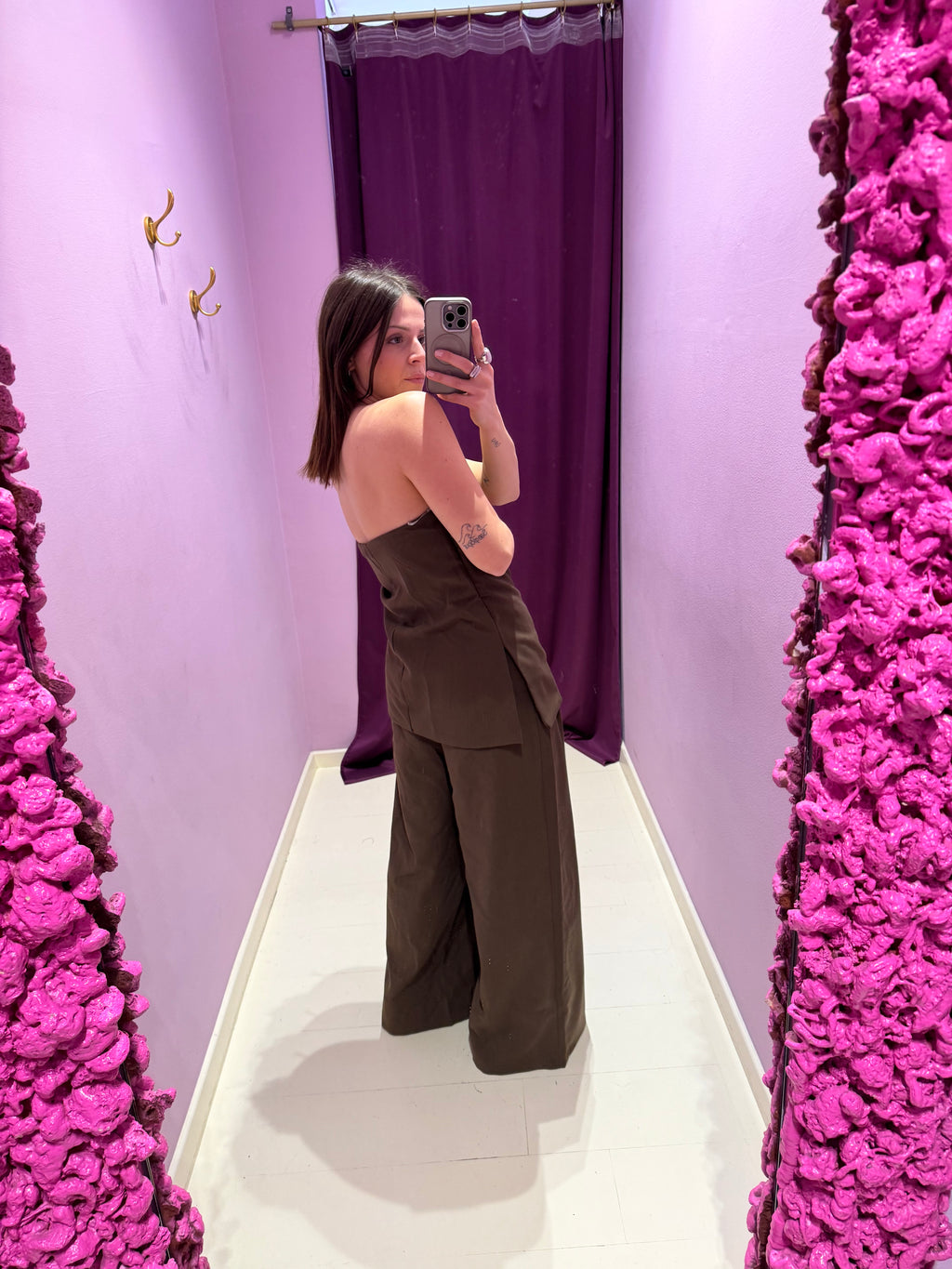 Pantaloni Nora Choco