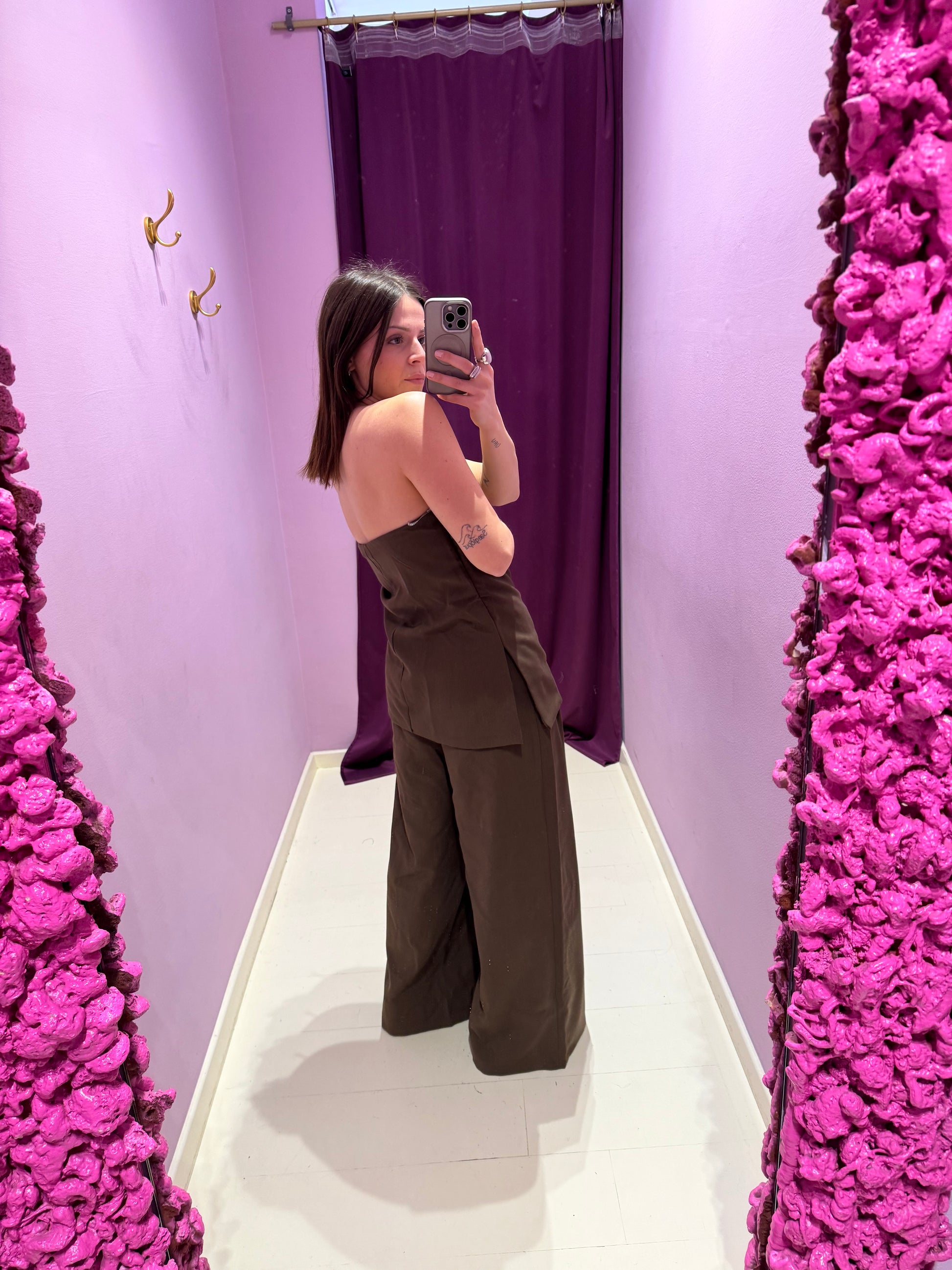 Pantaloni Nora Choco