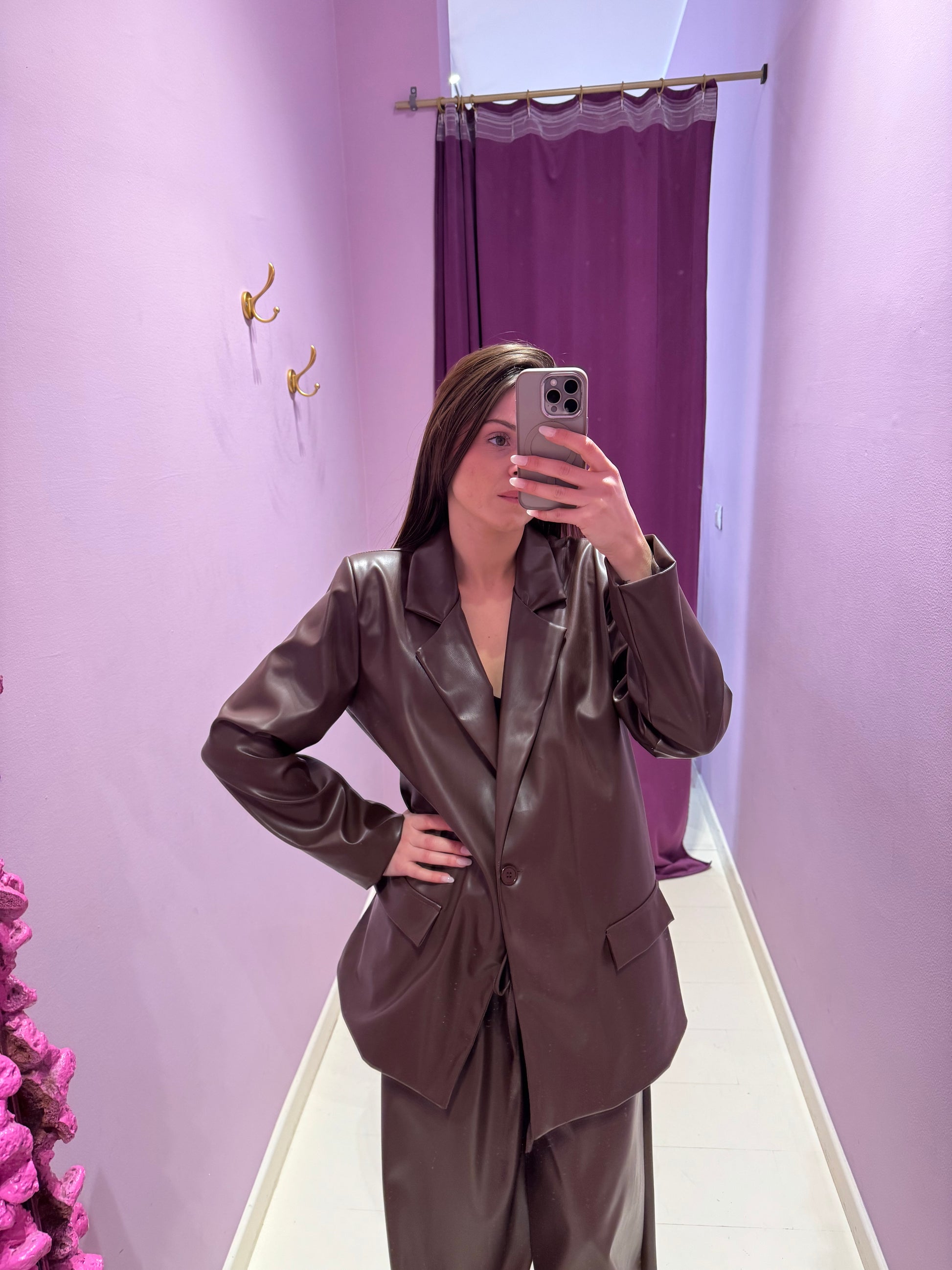 Giacca Amelia Marrone