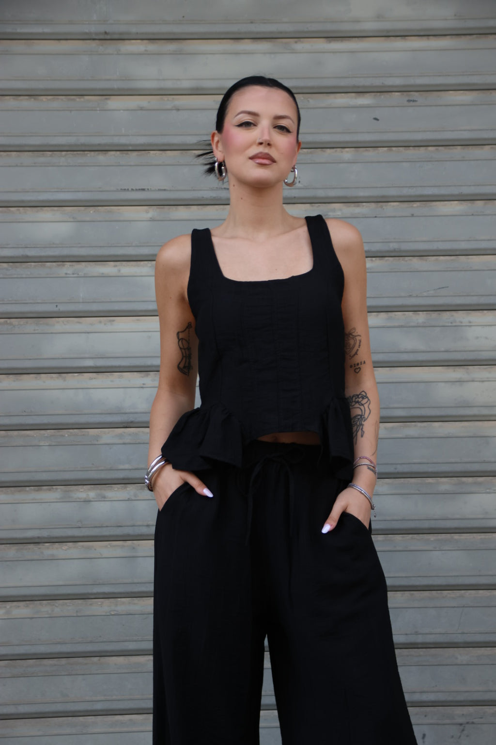 Coordinato Jasmine Nero