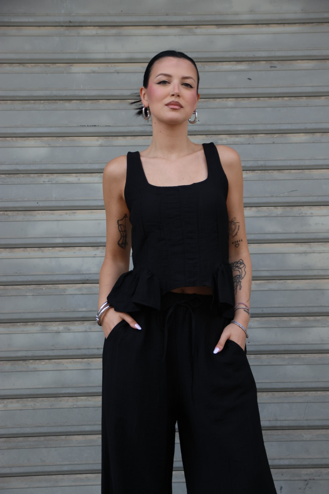Coordinato Jasmine Nero