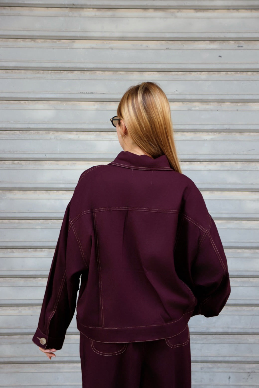 Camicia Ellen Bordeaux