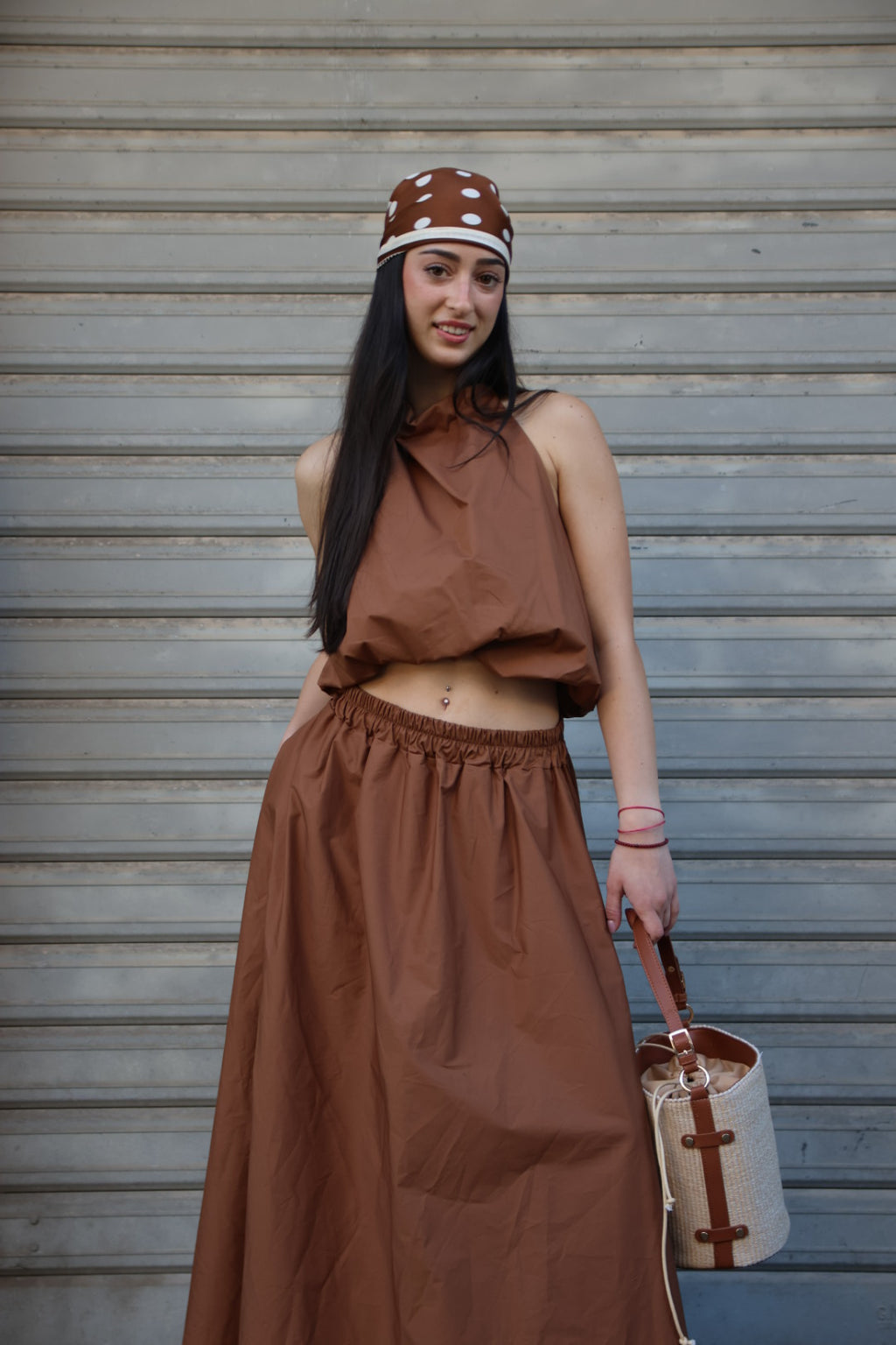 Coordinato Ametista Marrone