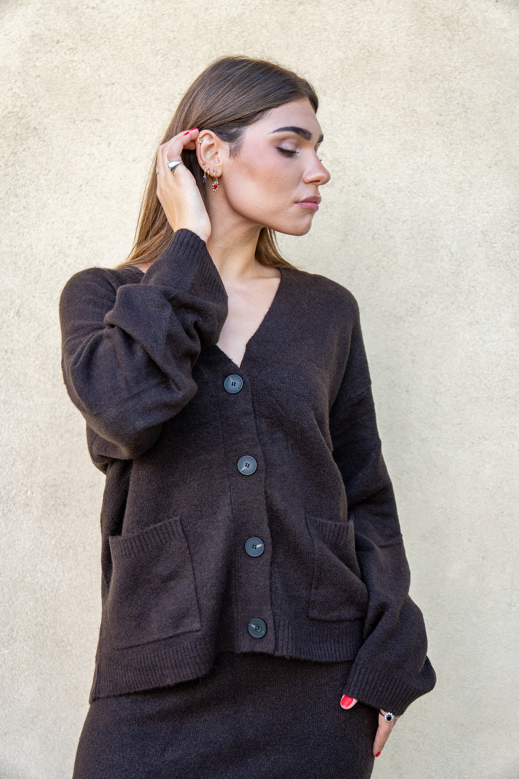 Cardigan Melrose Choco