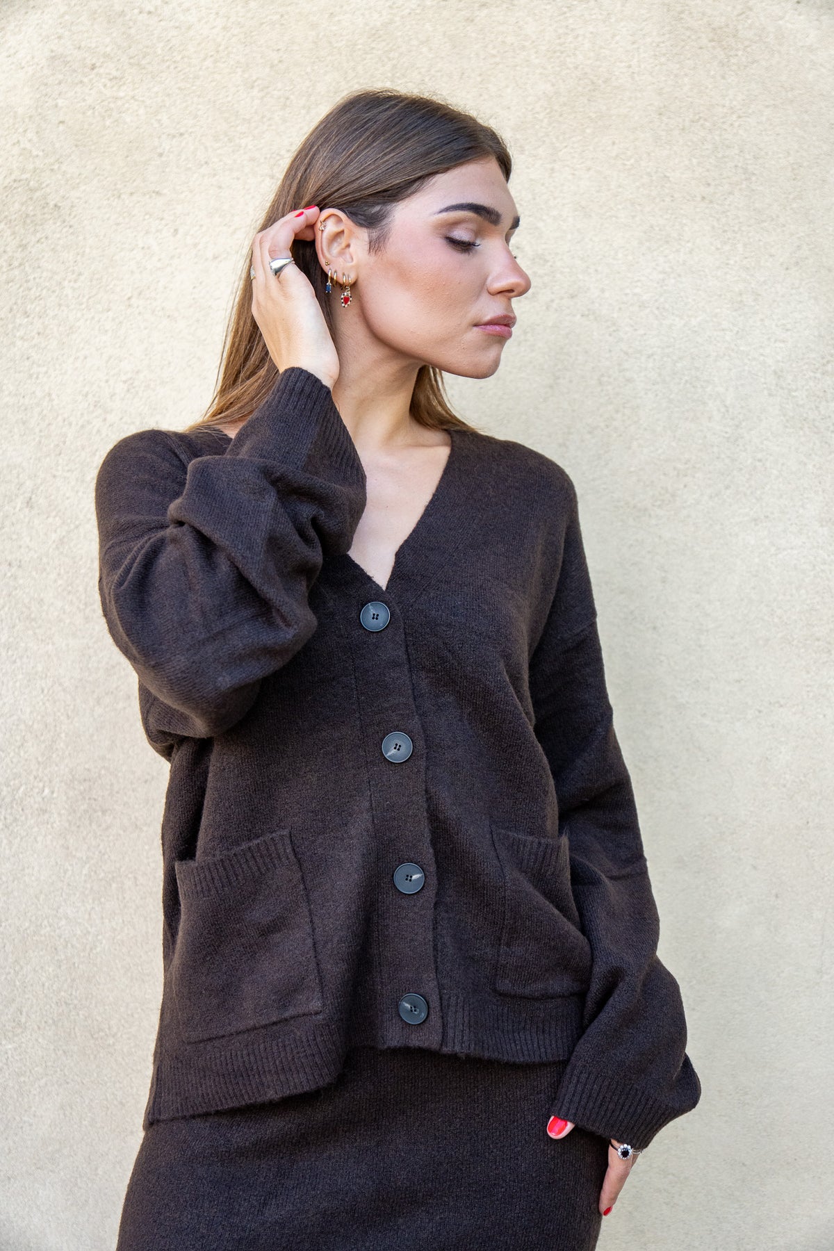 Cardigan Melrose Choco
