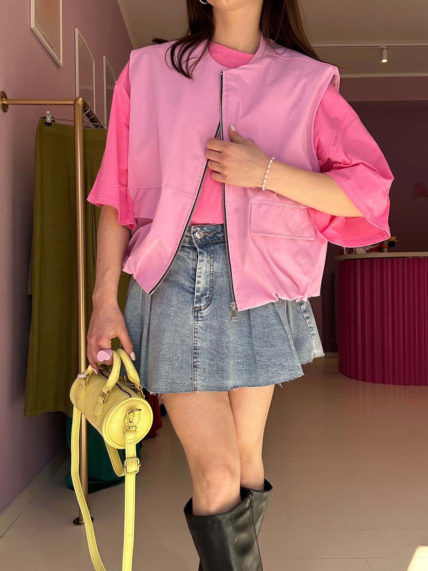 Bomber Rosa