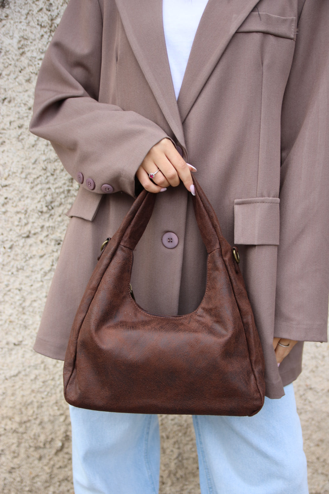 Borsa Léonie Choco