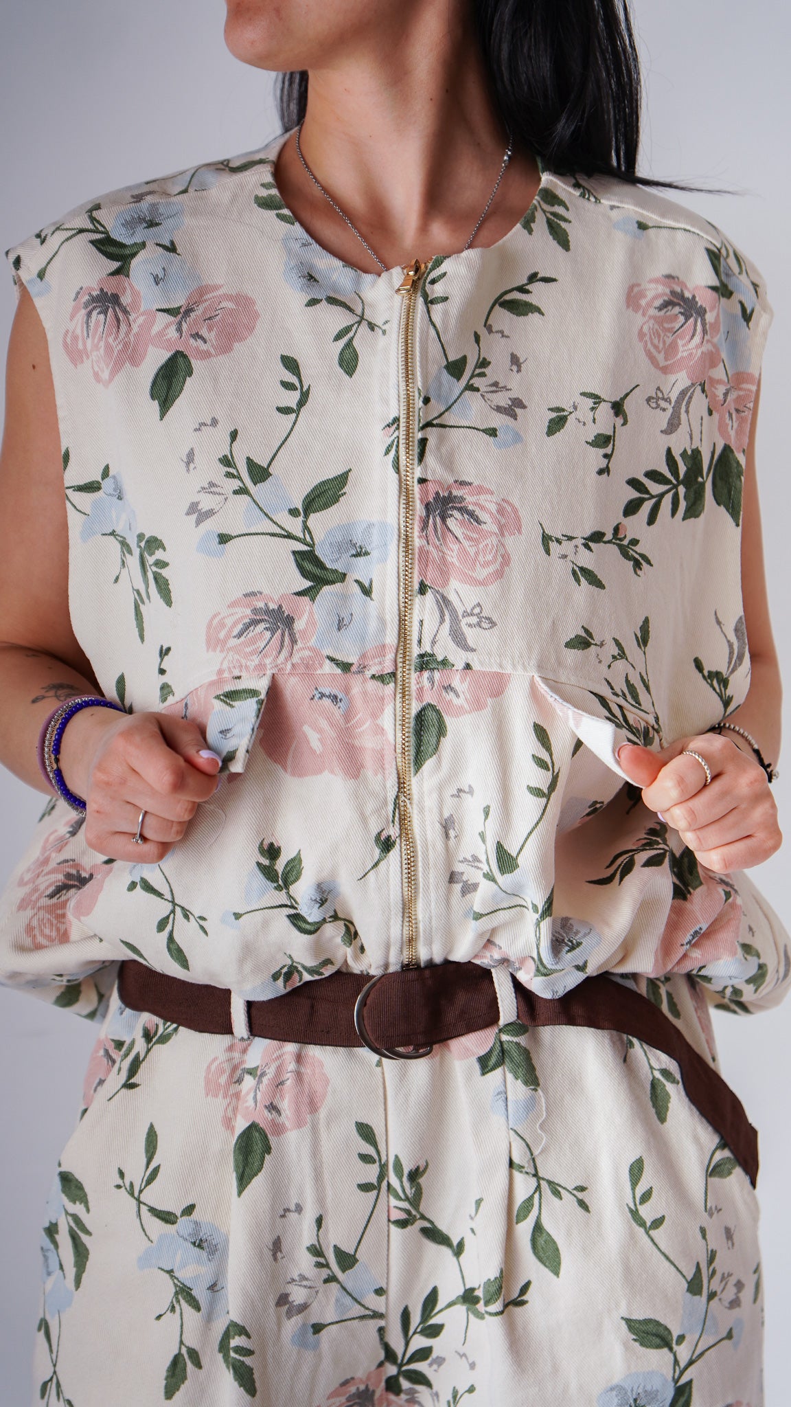 Bomber Smanicato Flora