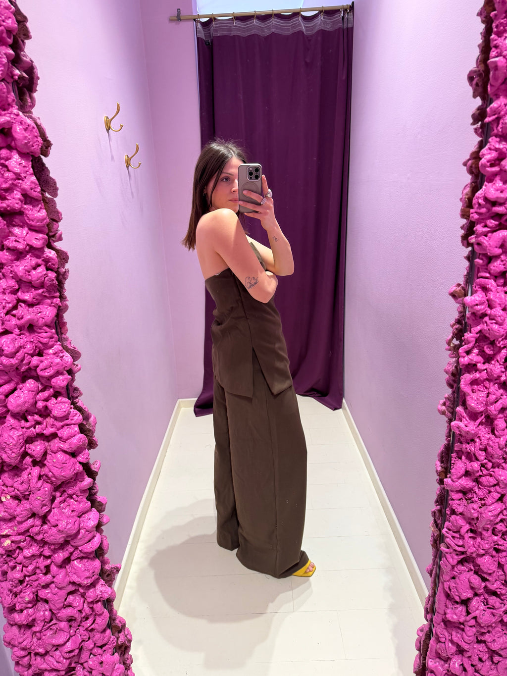 Pantaloni Nora Choco