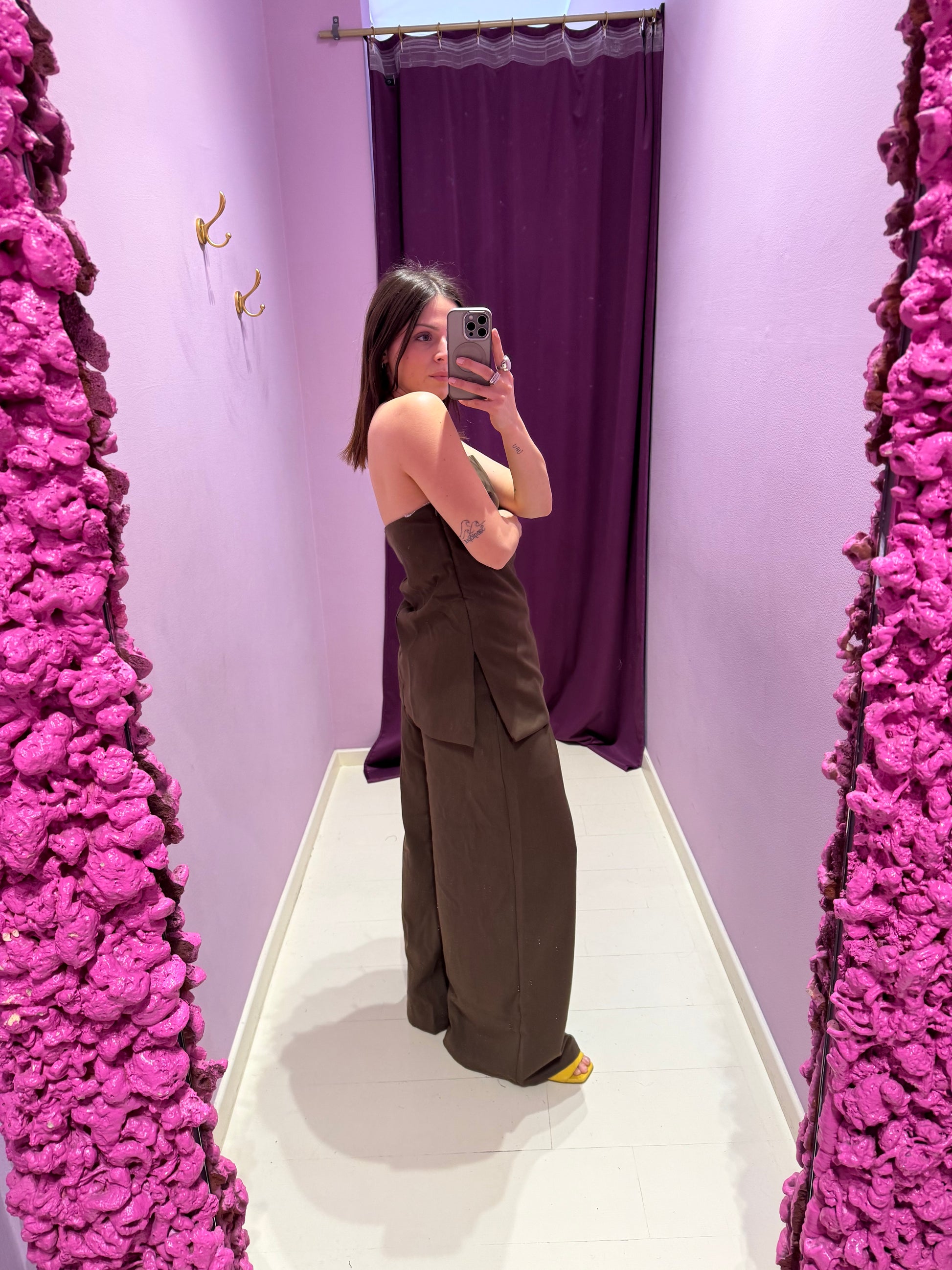 Pantaloni Nora Choco