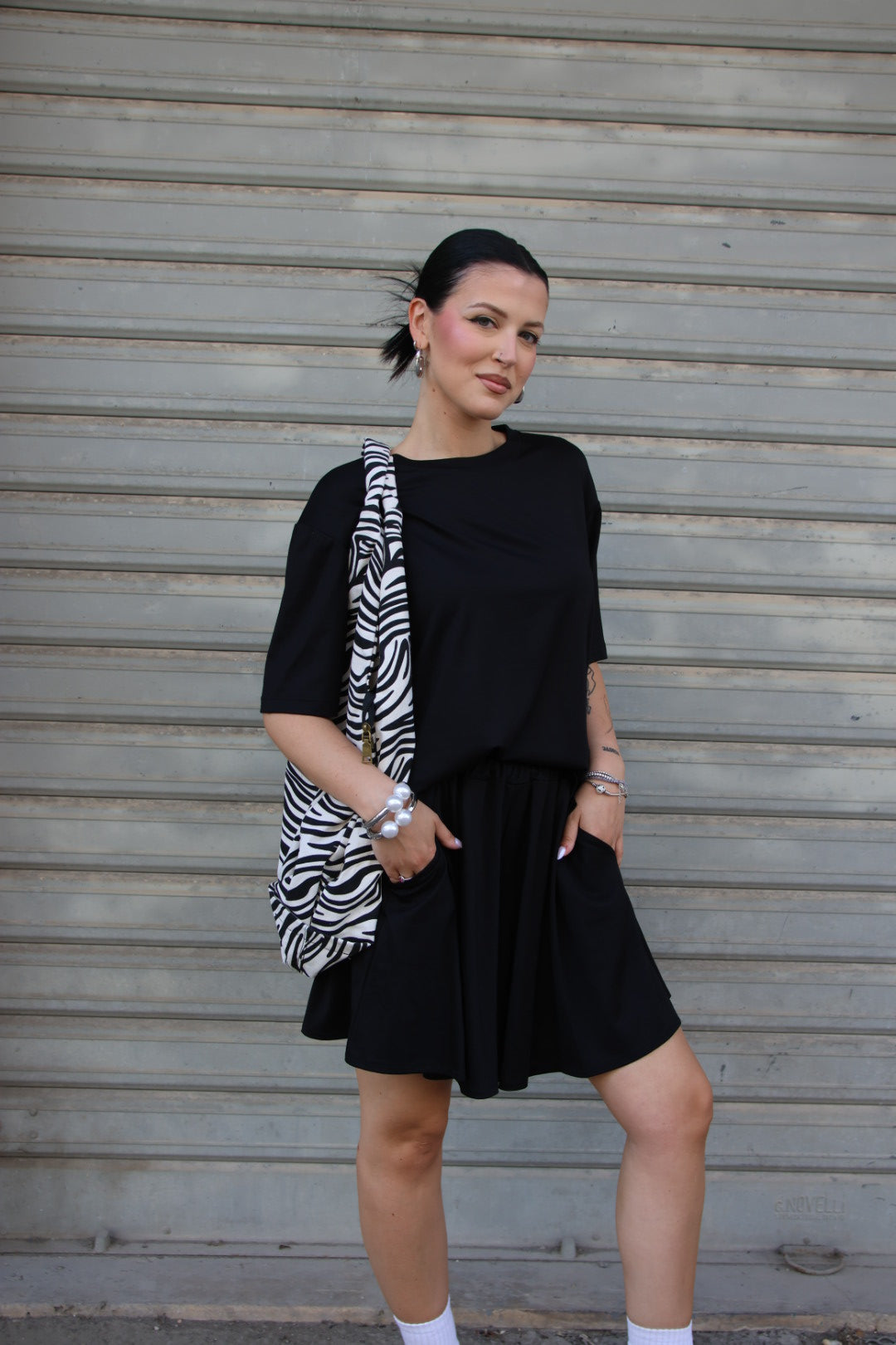 Coordinato Sporty Nero