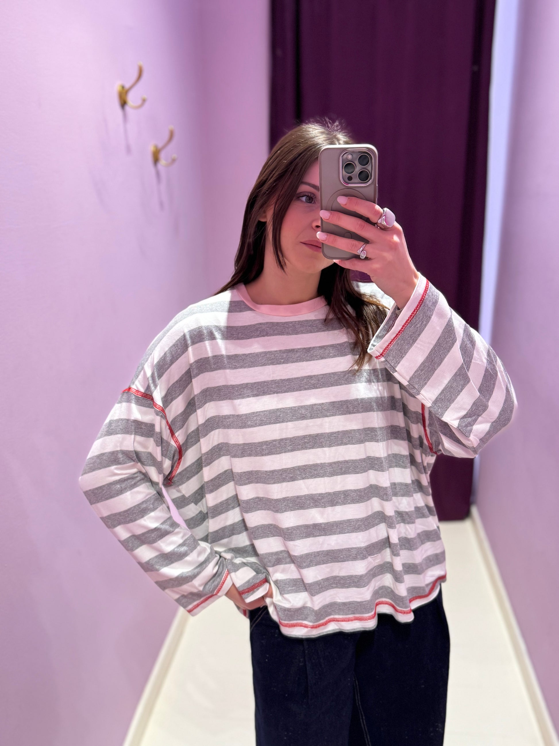 Maglia Stipes Grigia