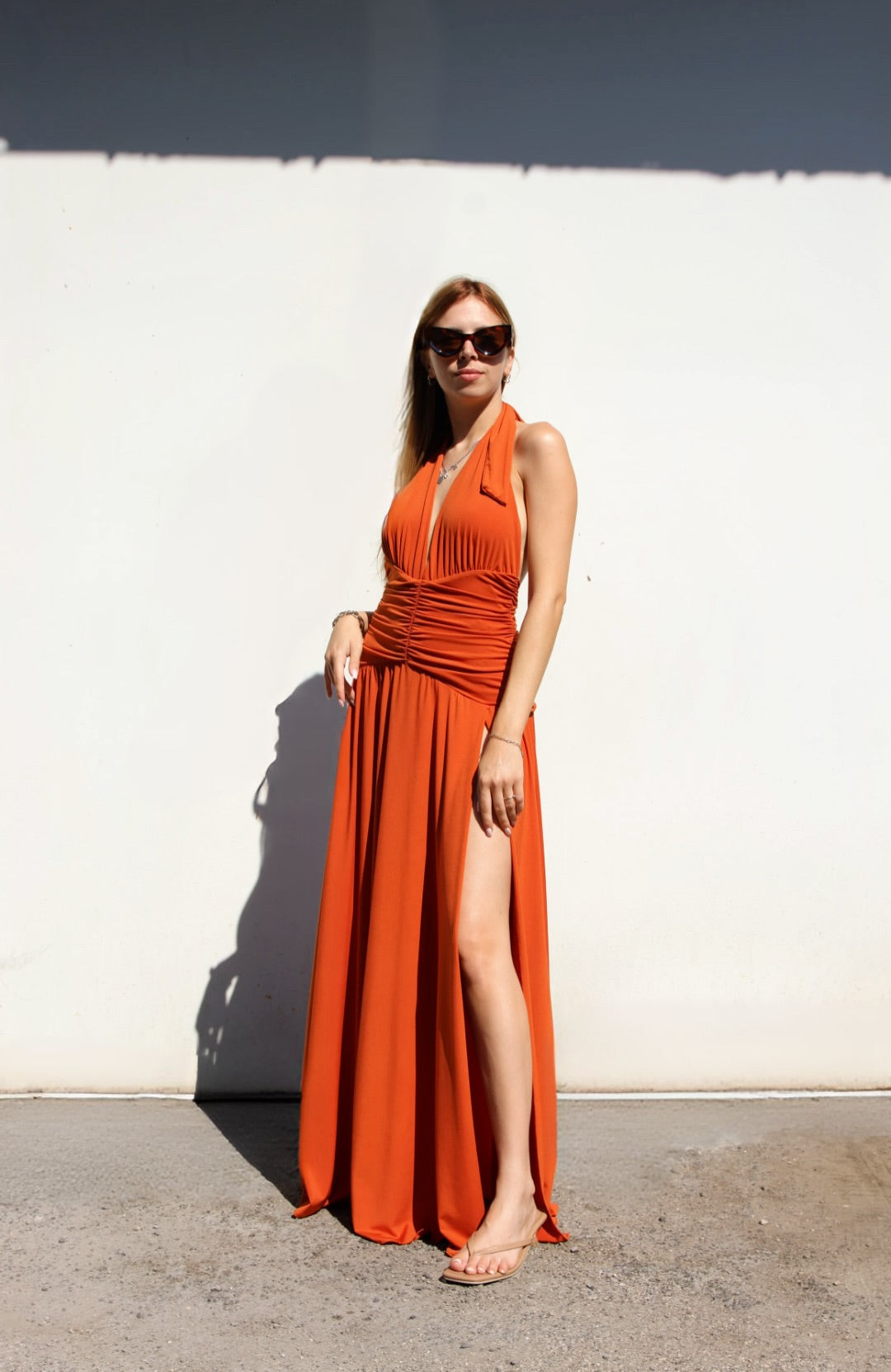 Vestito Vera Arancio