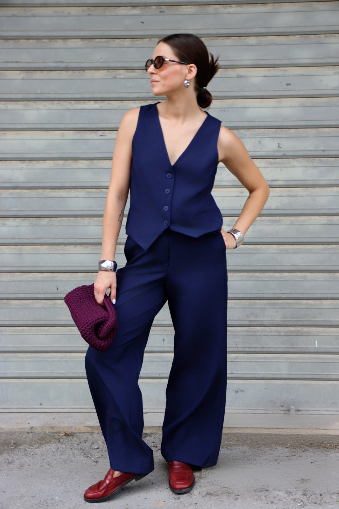 Coordinato Talita Blu Royal