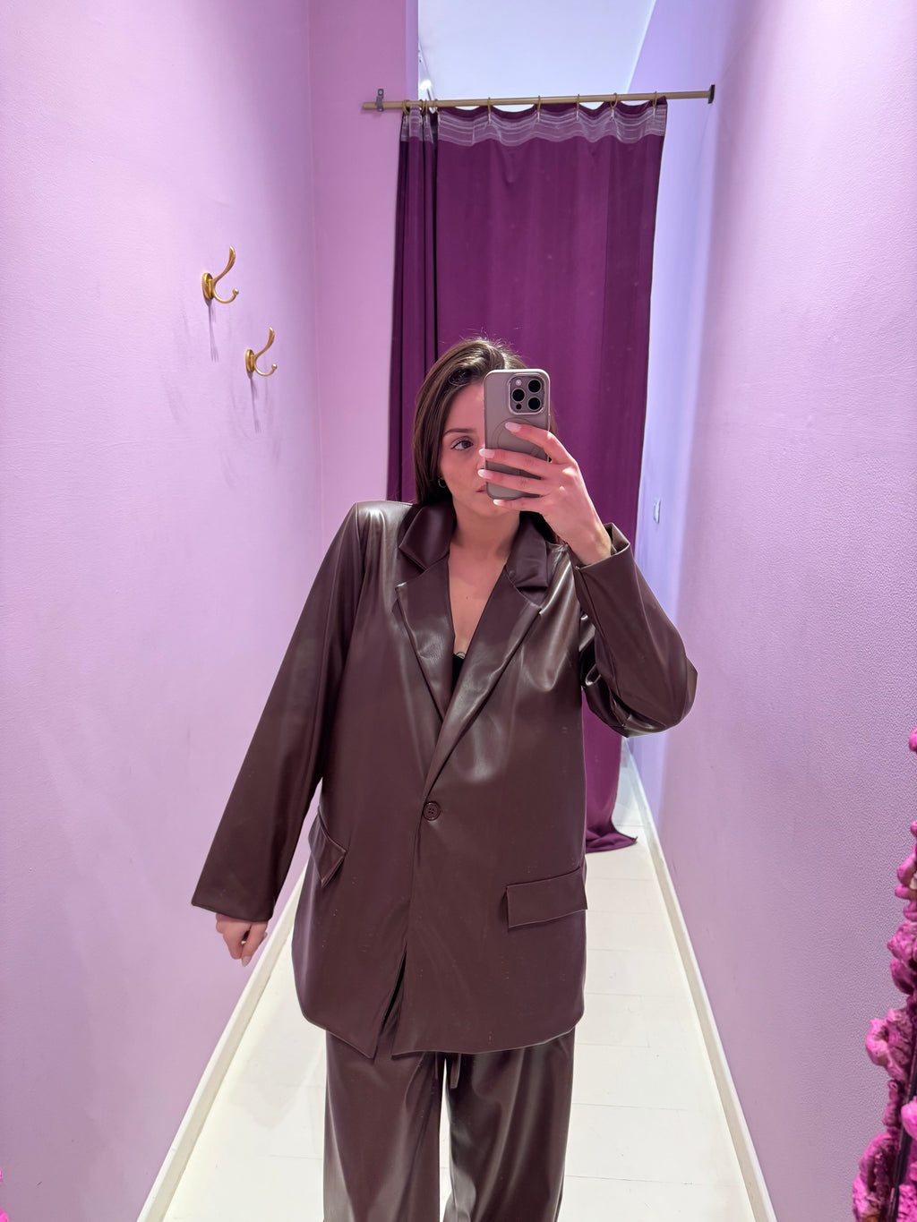 Giacca Amelia Marrone