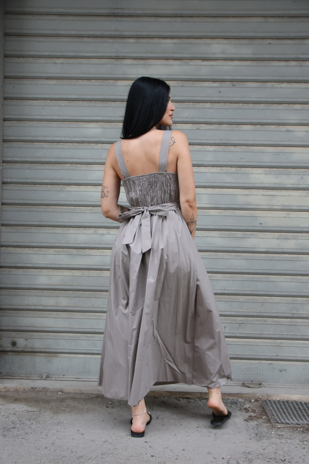 Vestito Corinne Greige