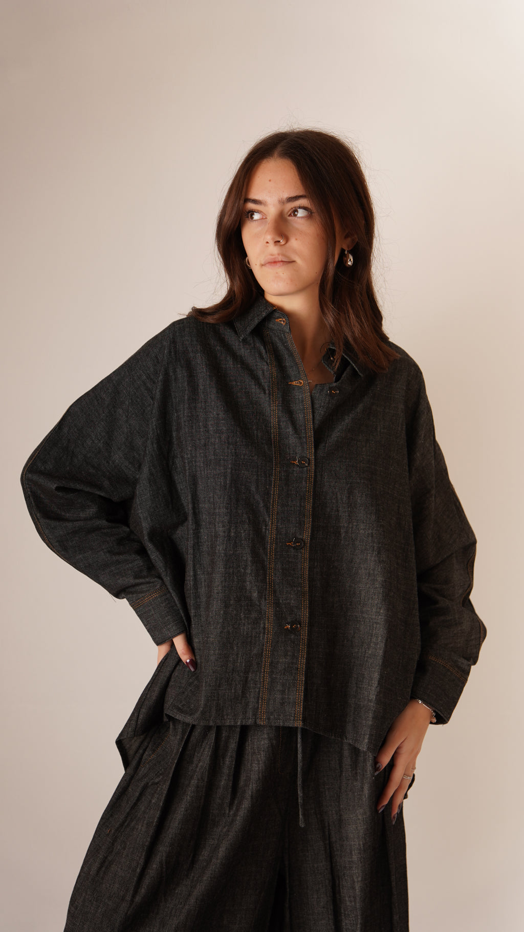 Camicia Chuck Denim Scuro