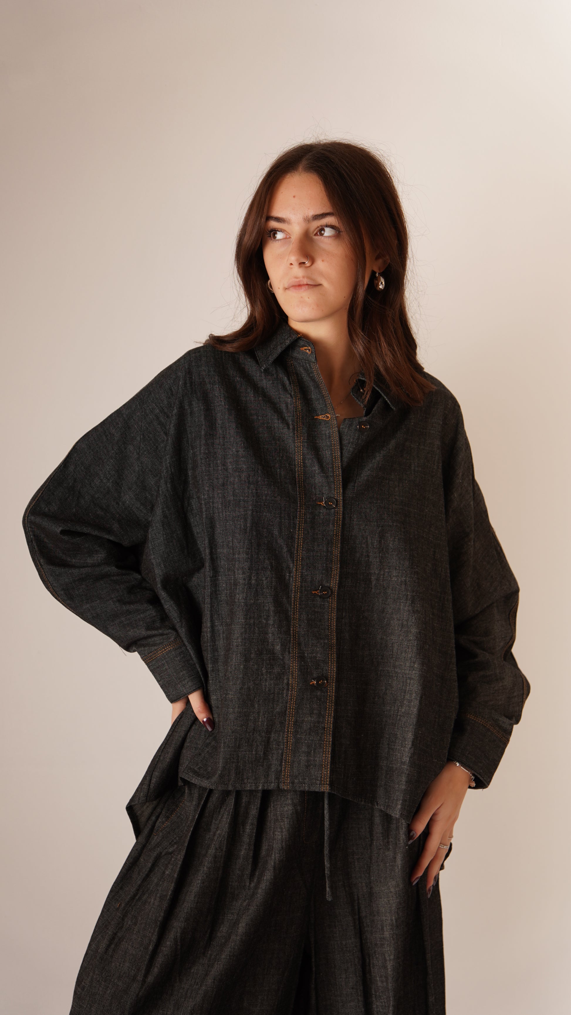 Camicia Chuck Denim Scuro