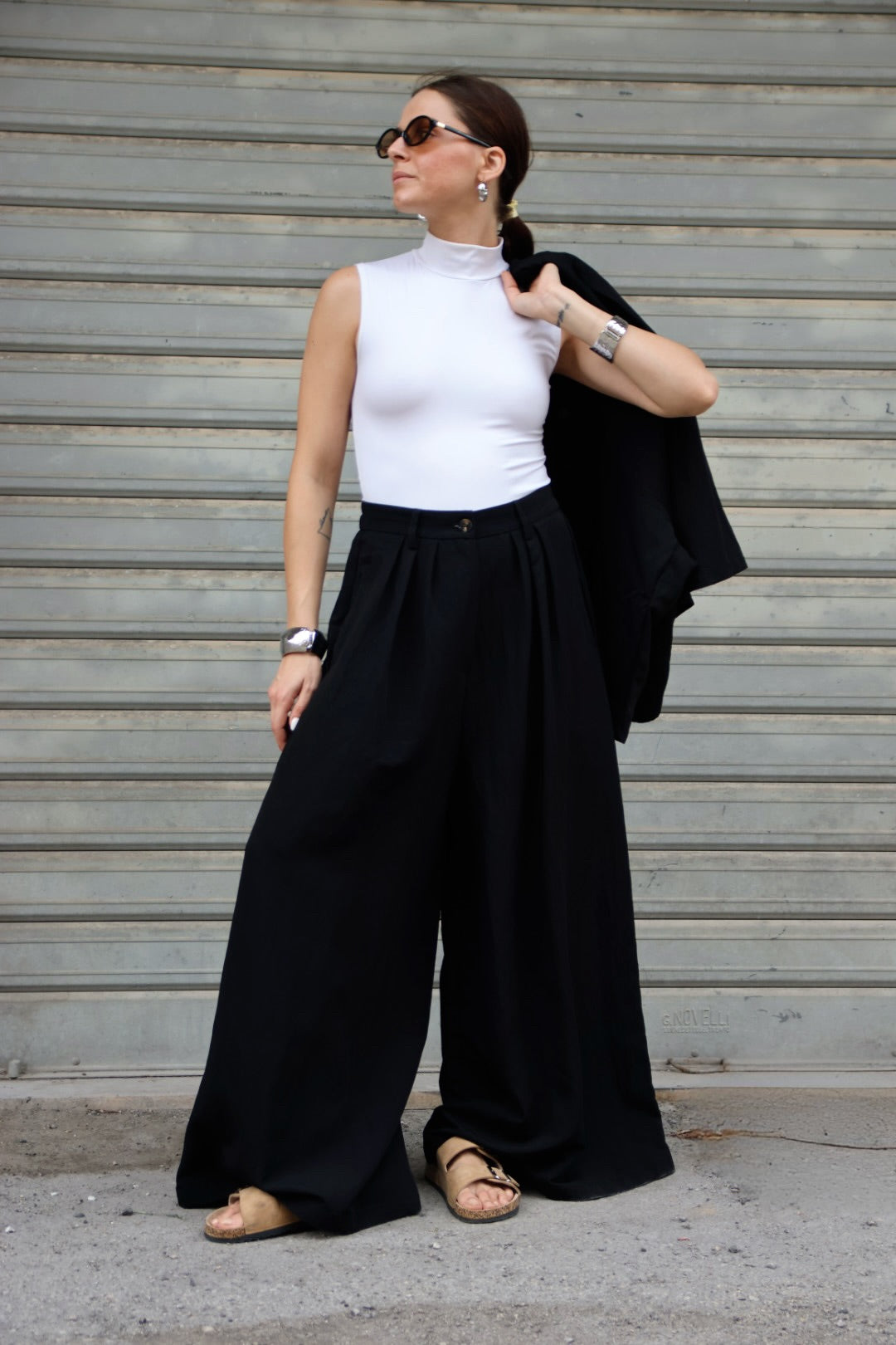 Pantalone Laurel Nero