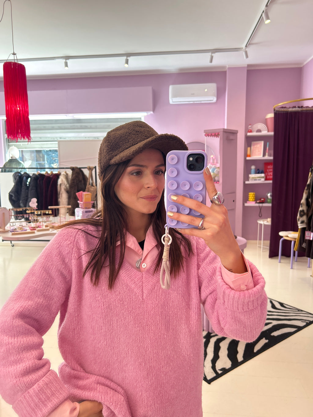 Cappello Teddy Choco