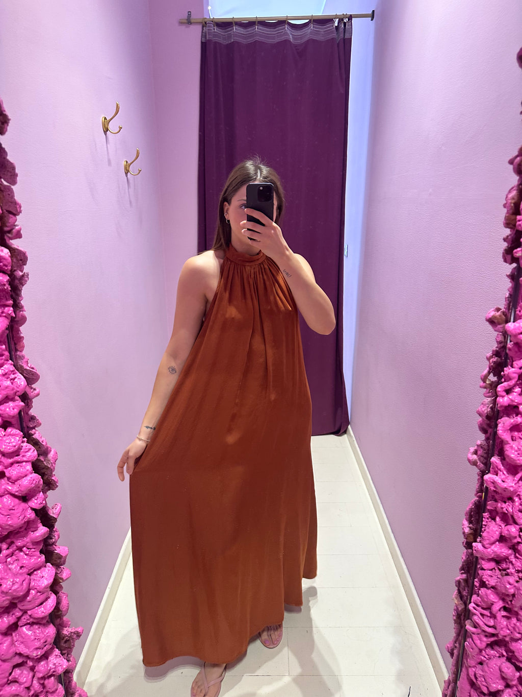 Vestito Amal Ruggine