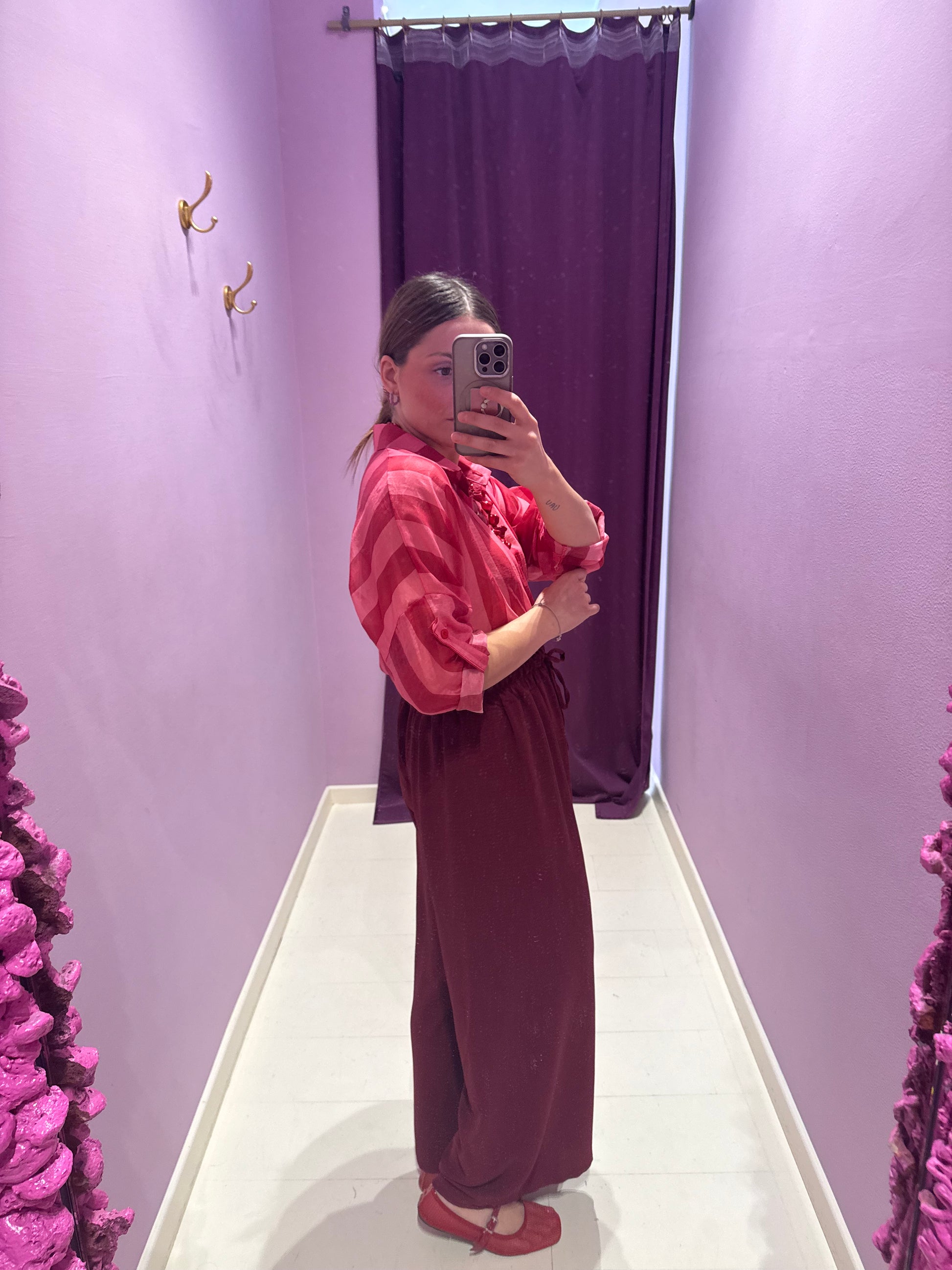 Pantalone Milos Bordeaux
