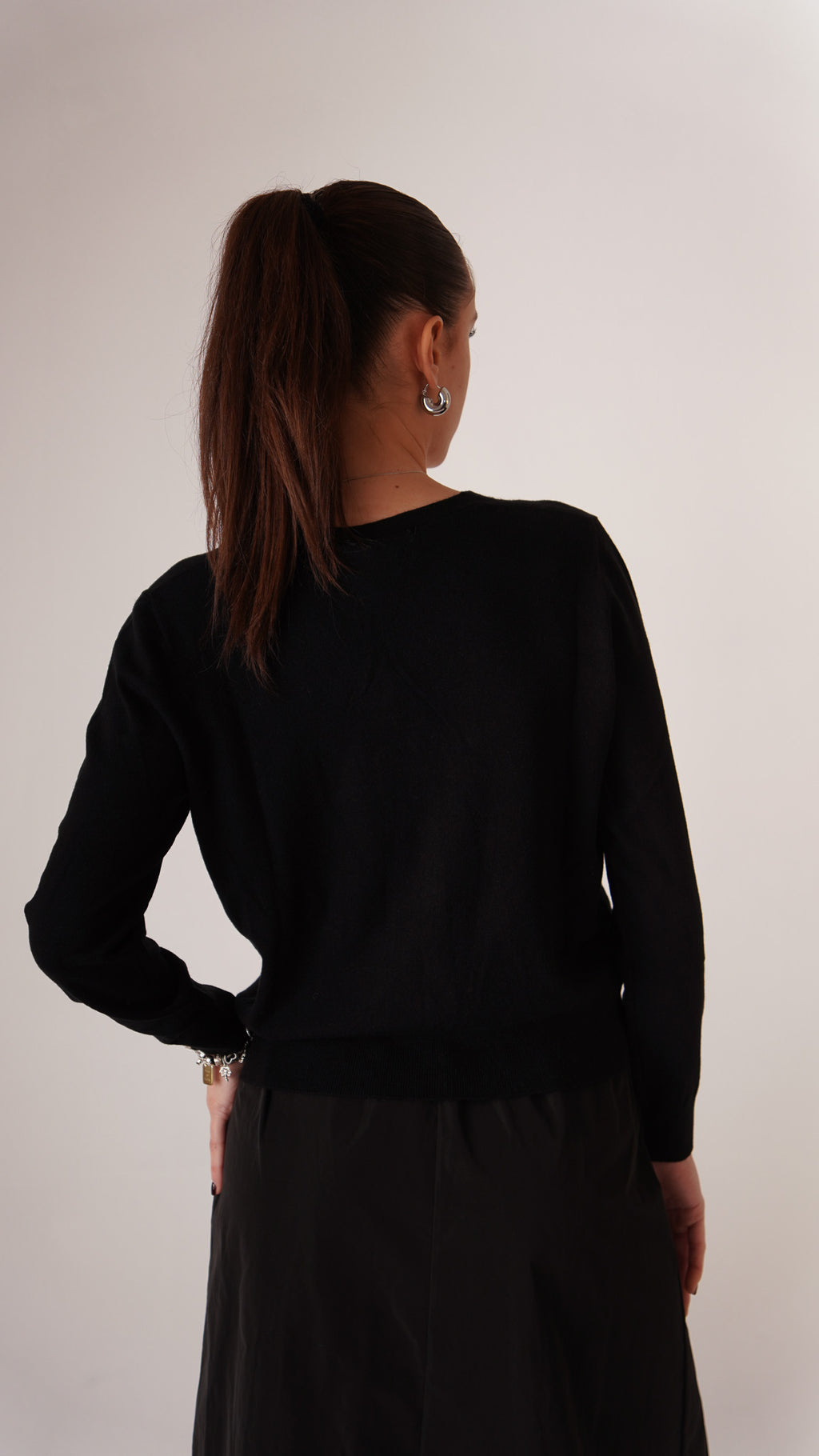 Cardigan  Basic Nero