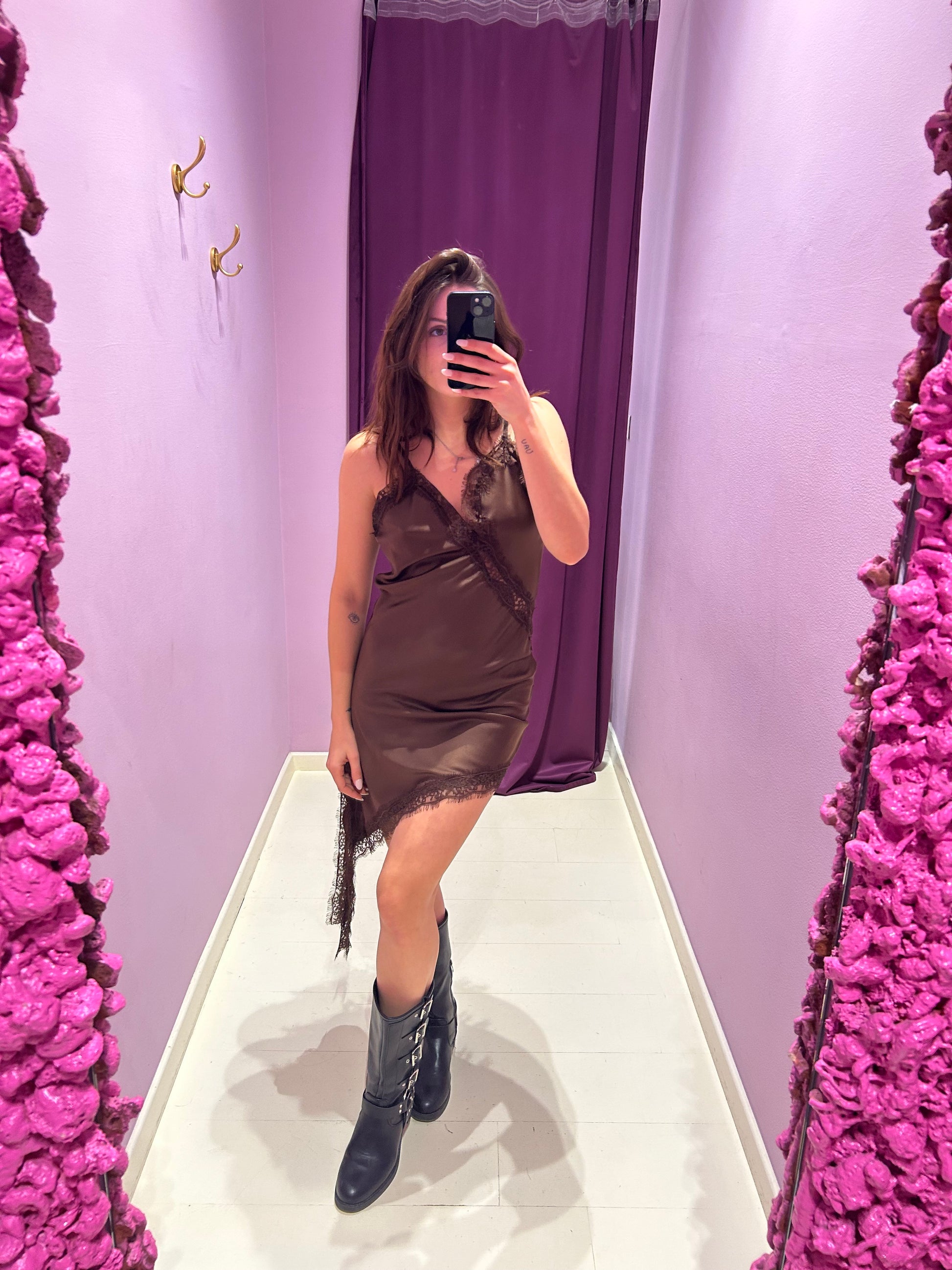 Sottoveste Agata Choco