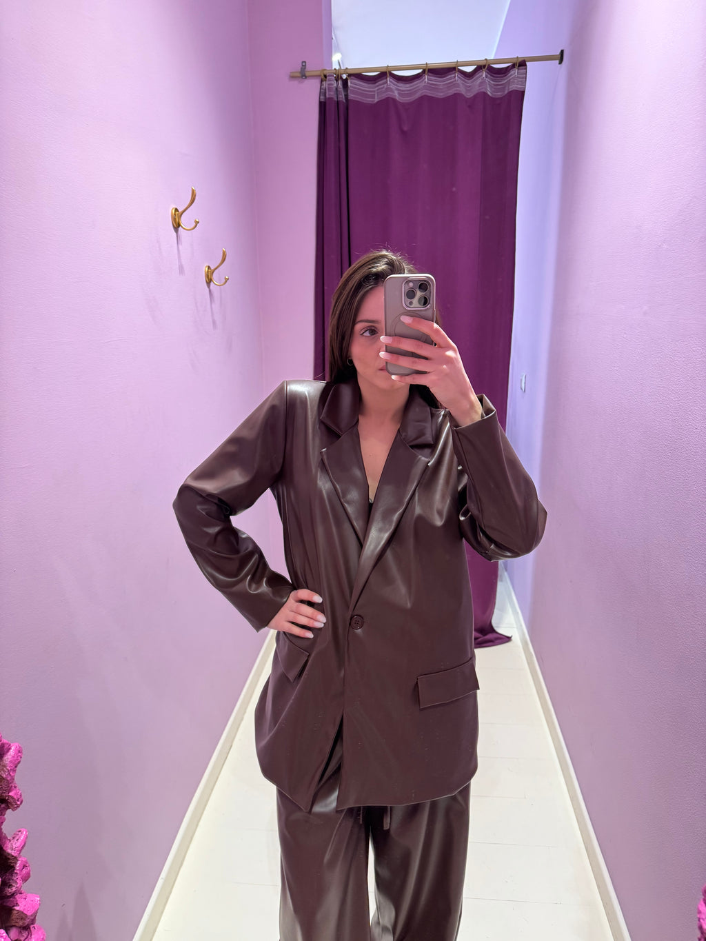 Giacca Amelia Marrone