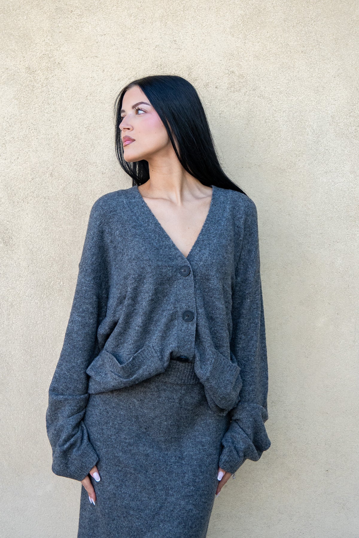 Cardigan Melrose Grigio