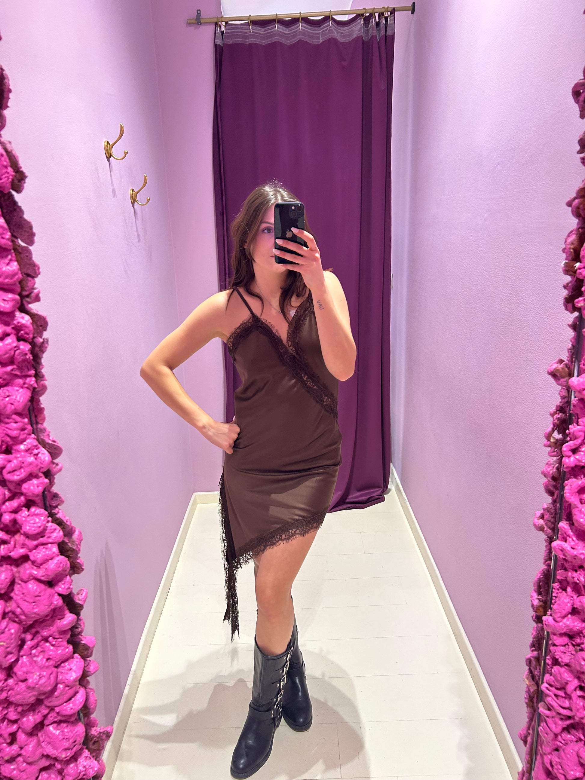 Sottoveste Agata Choco