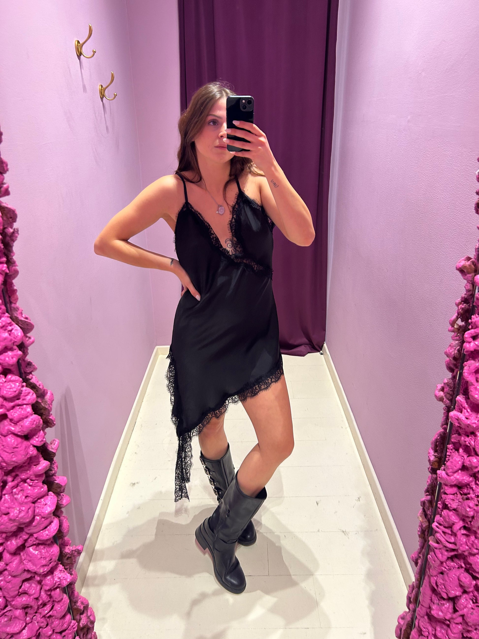 Sottoveste Agata Nera