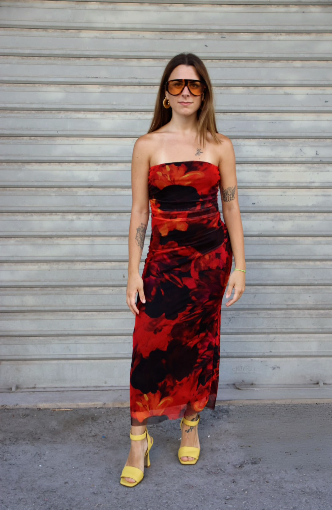 Tubino Corinne Rosso