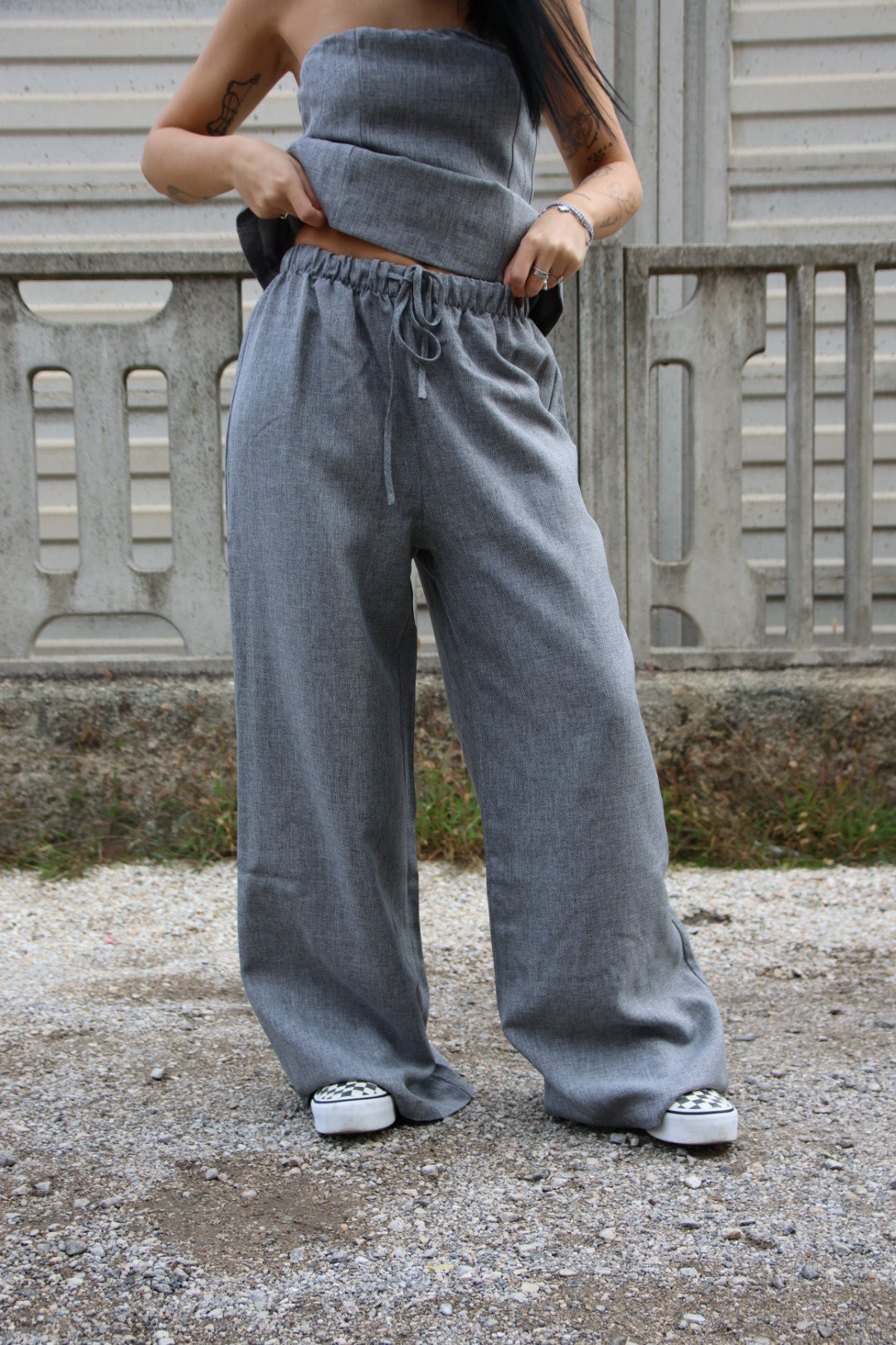 Pantalone Diana Grigio