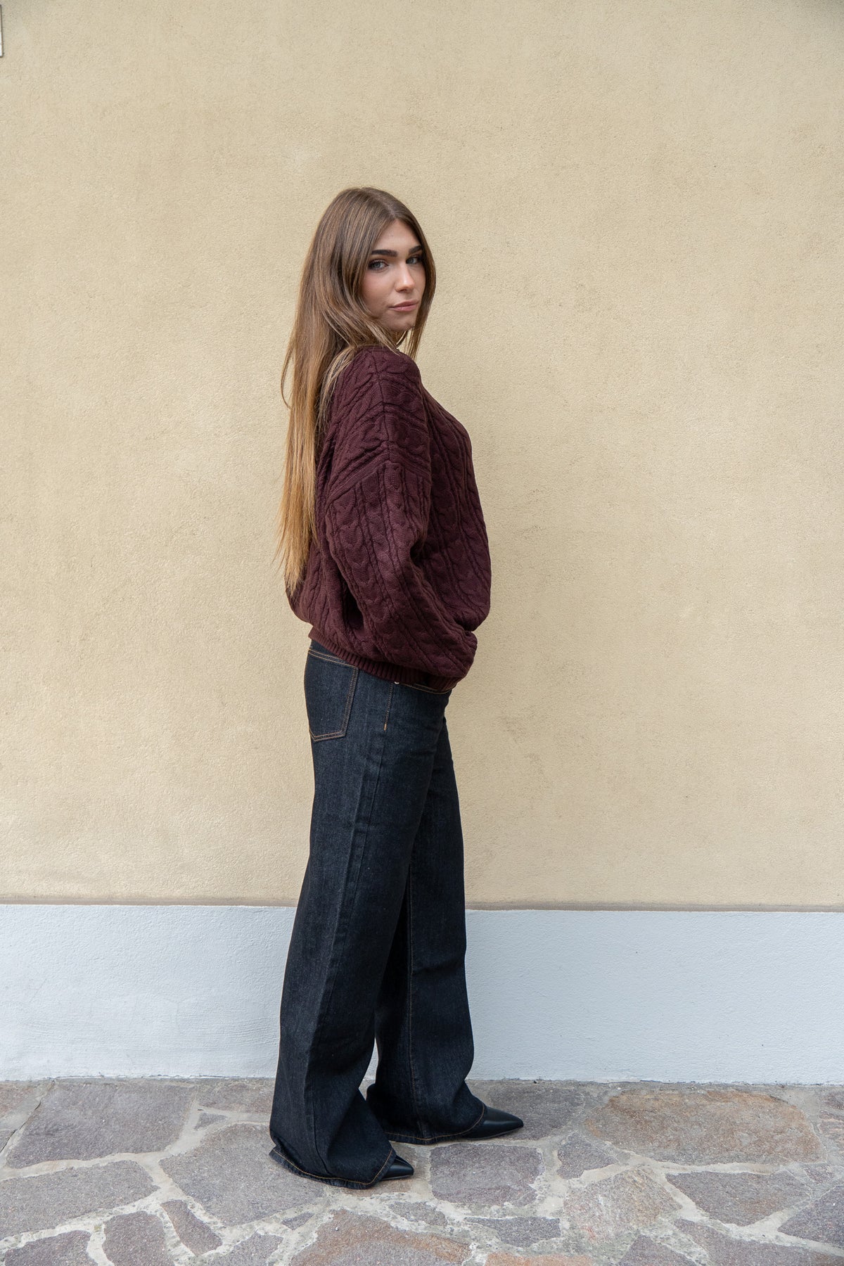 Maglione Camille Bordeaux