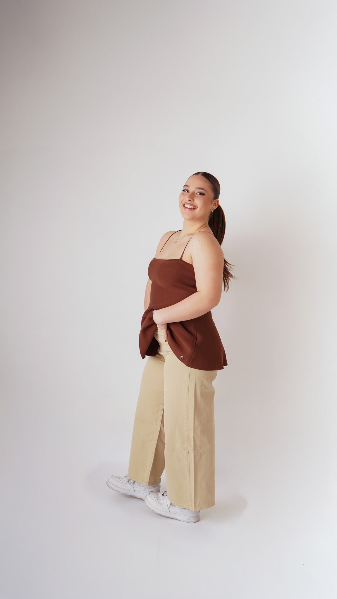 Pantalone Beige