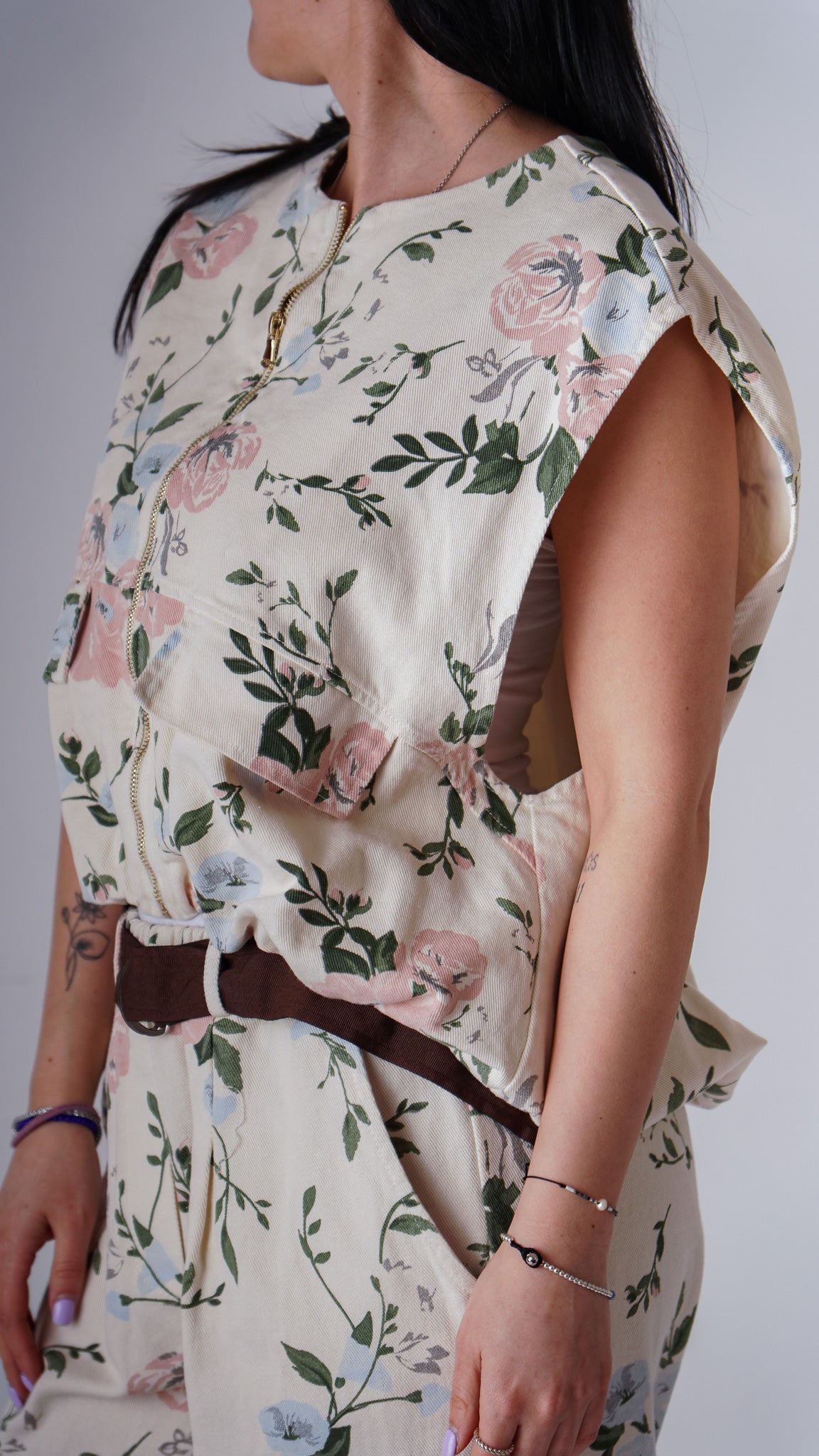 Bomber Smanicato Flora