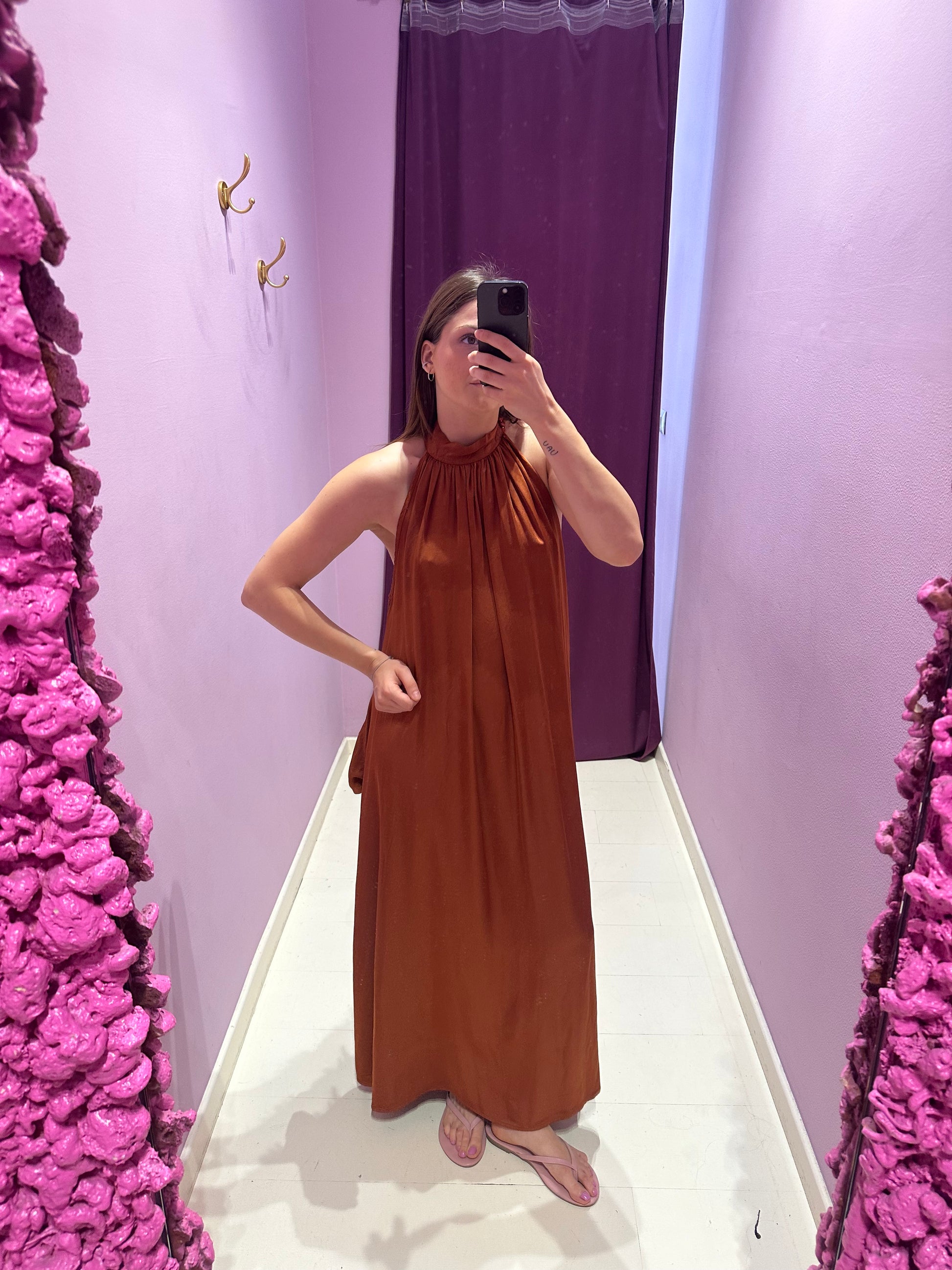 Vestito Amal Ruggine