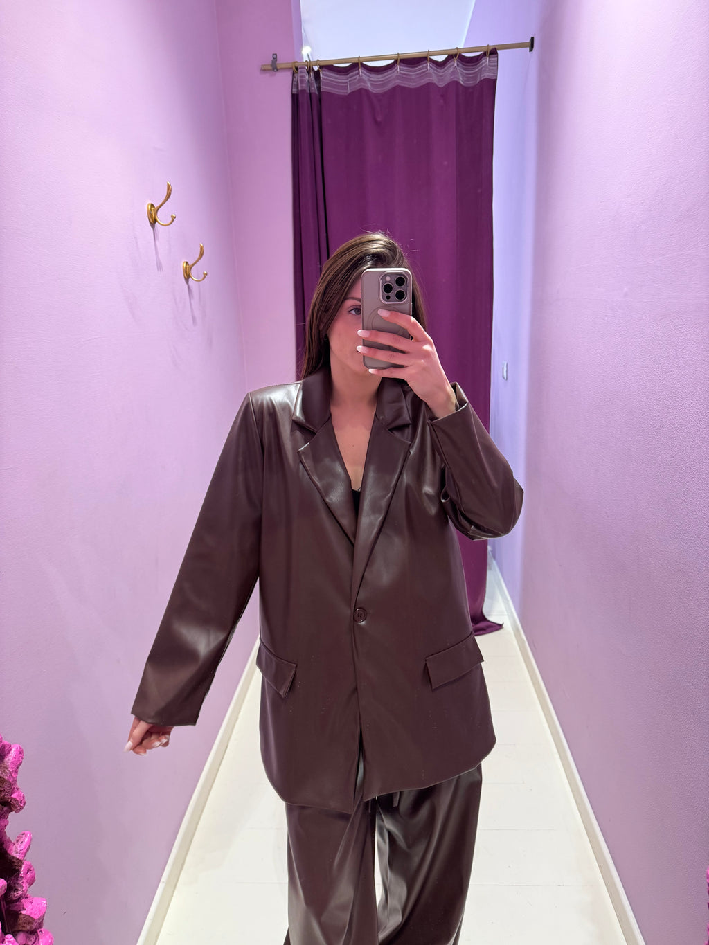 Giacca Amelia Marrone