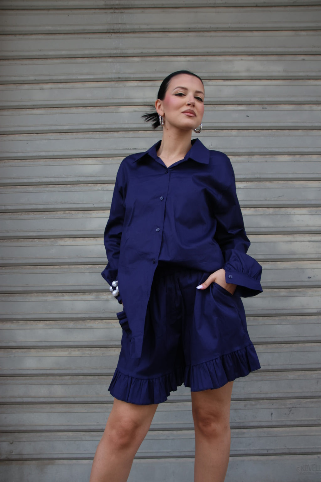 Coordinato Magnolia Blu Royal