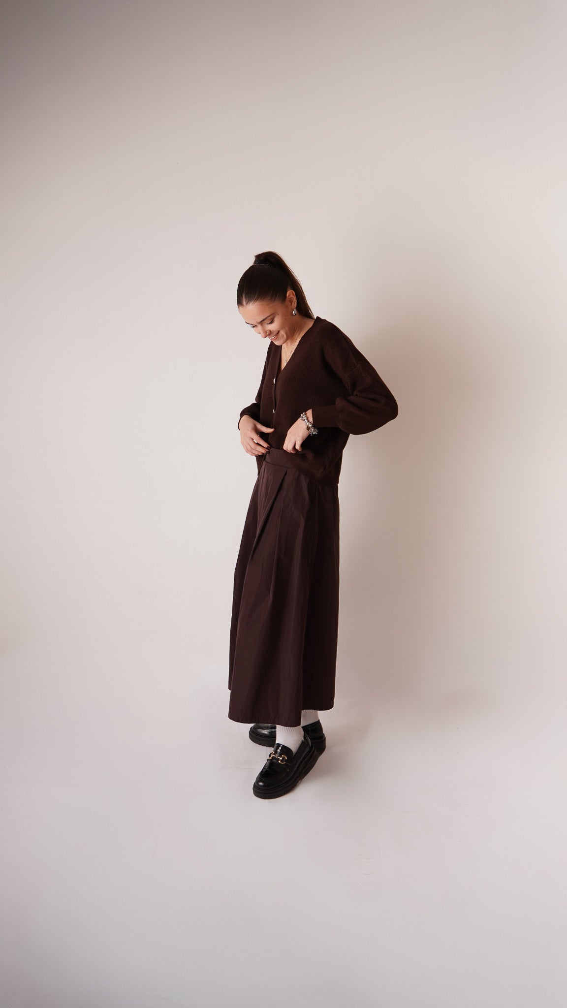 Gonna moonlight marrone