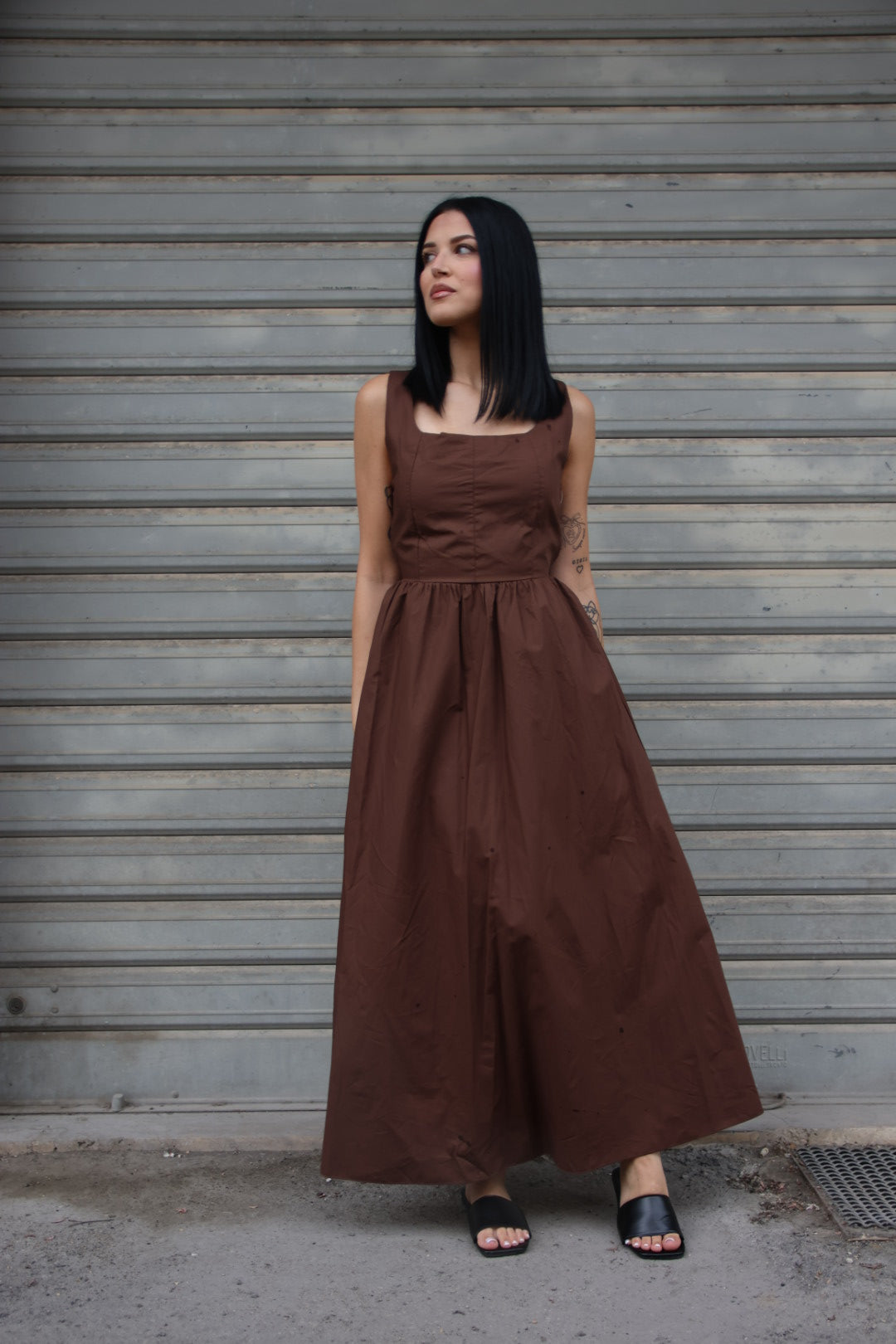 Vestito Corinne Choco