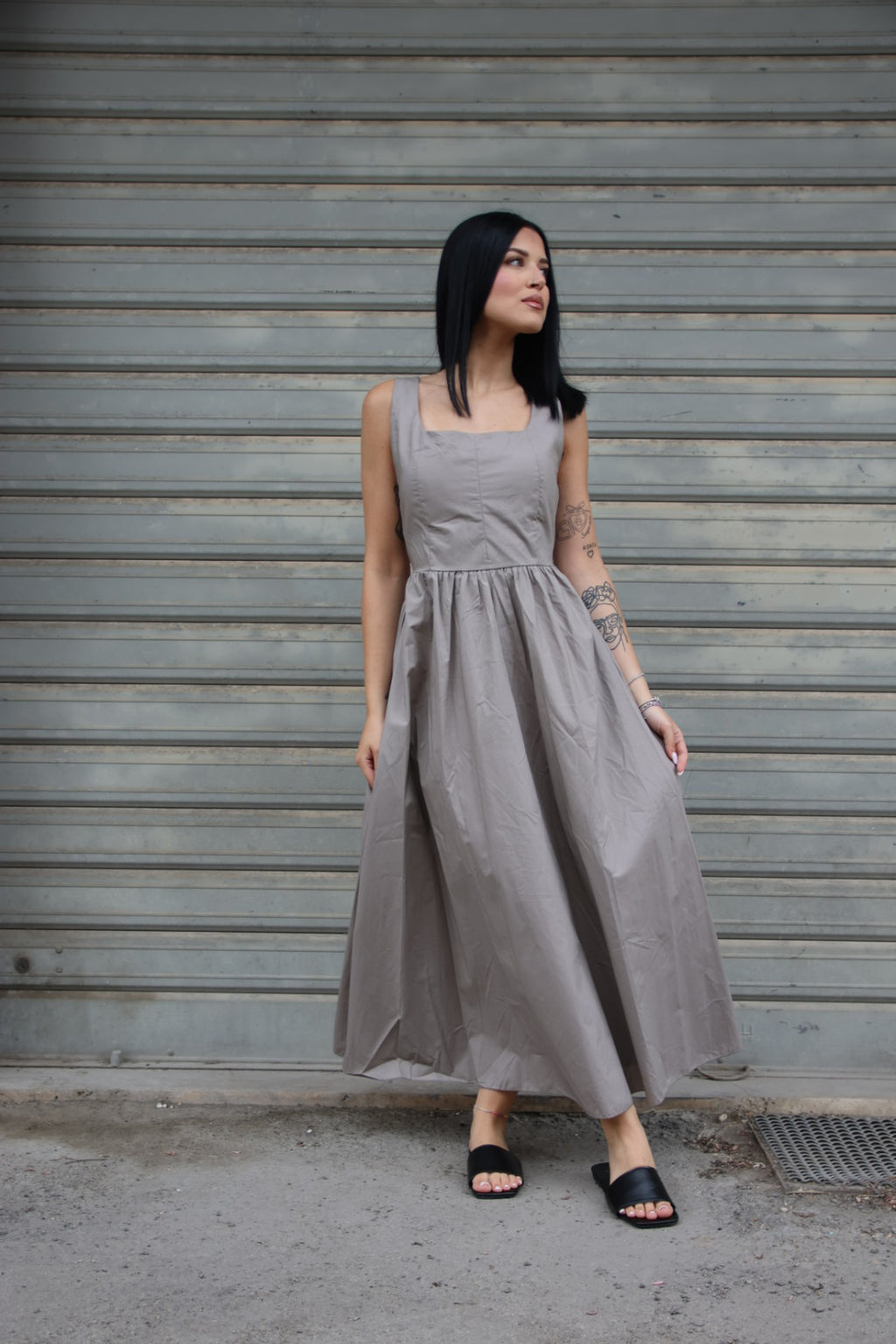 Vestito Corinne Greige