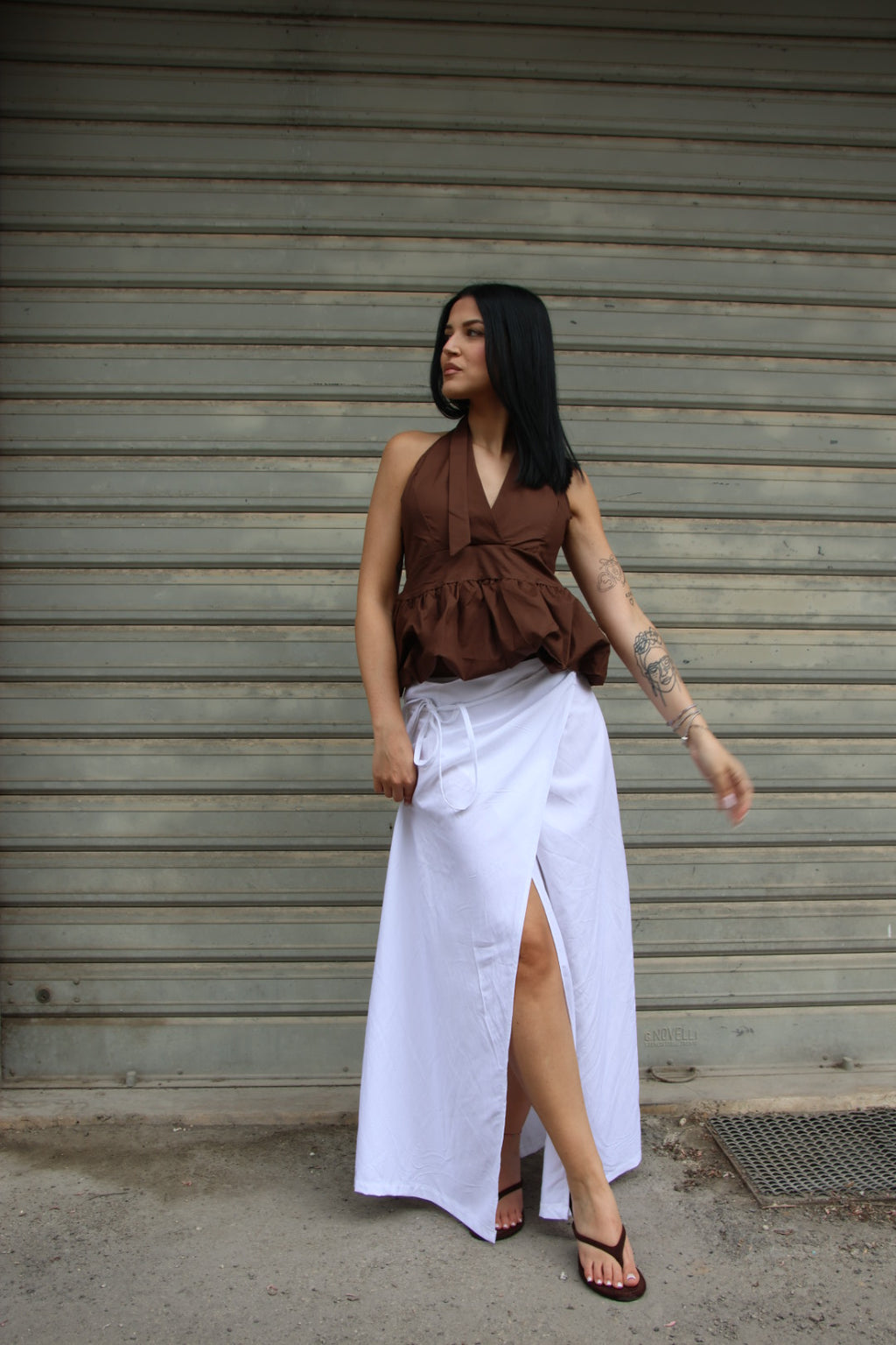 Pareo Melissa Bianco