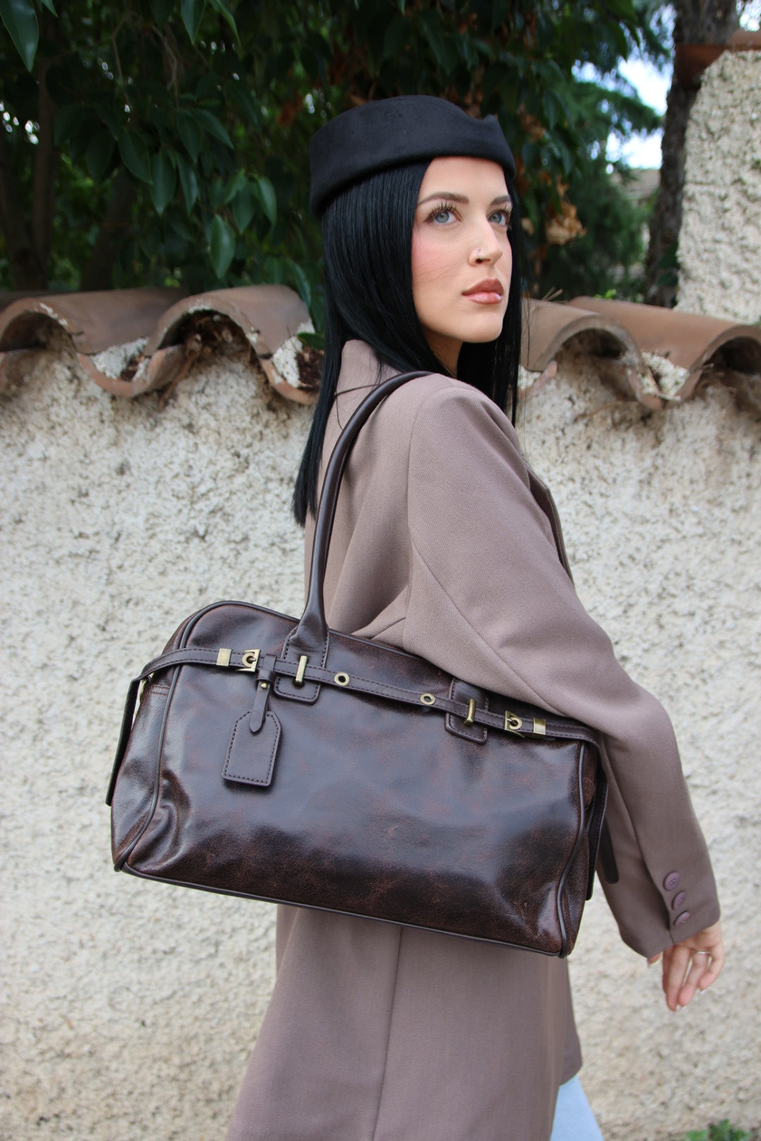 Borsa Elodie Choco