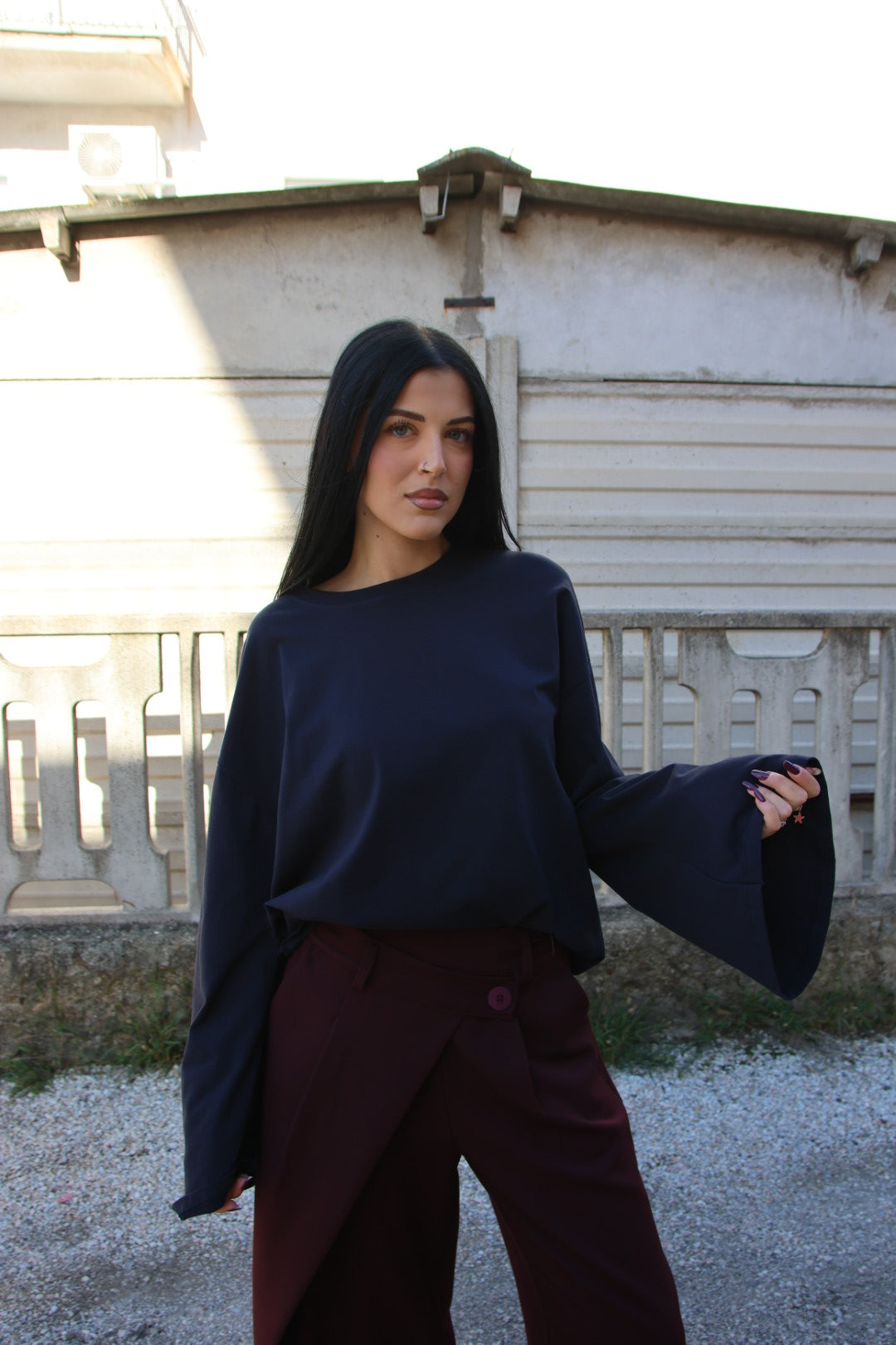 Maglia Olivia Blu