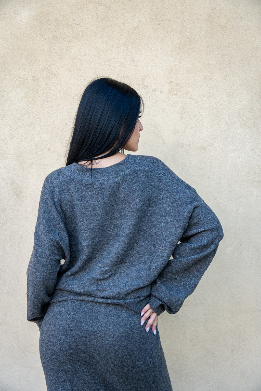 Cardigan Melrose Grigio